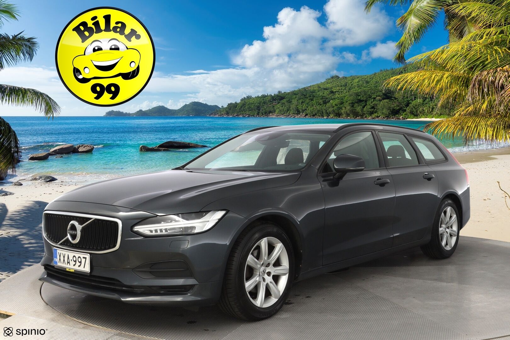 Volvo V90 2018 V90 Farmari (AC) 5ov 1969cm3 A *ACC / Weba / Koukku / Osasähkö* - Seuraava katsastus 30.11.2026 / Kahdet todella hyvät renkaat alumiinivantein / Viimeisin huolto 215tkm