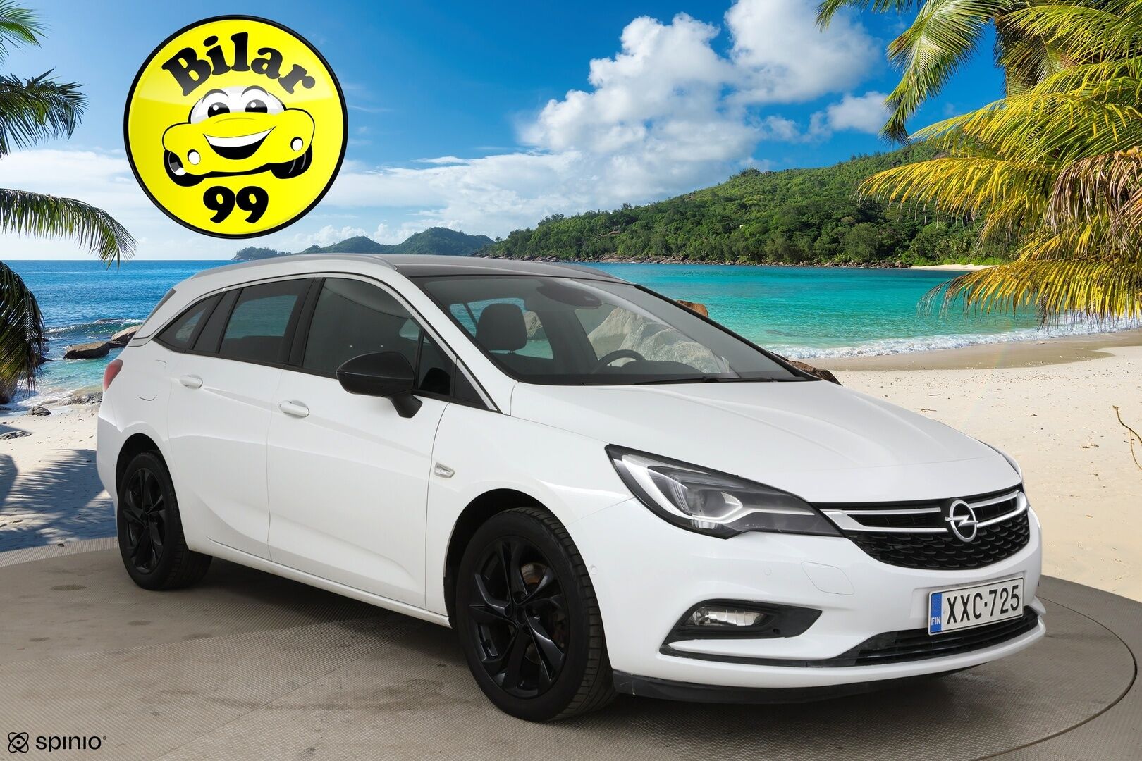 Opel Astra 2019 Sports Tourer Matrix Edition 1,6 Turbo 147kW / Suomi-Auto / Lämpöratti / Vakkari / Matrix-LED / P-Kamera / Lohkolämmitin / NAVI - Runsaasti varusteltu yksilö ! - Osta nyt, maksa vasta ensi vuonna