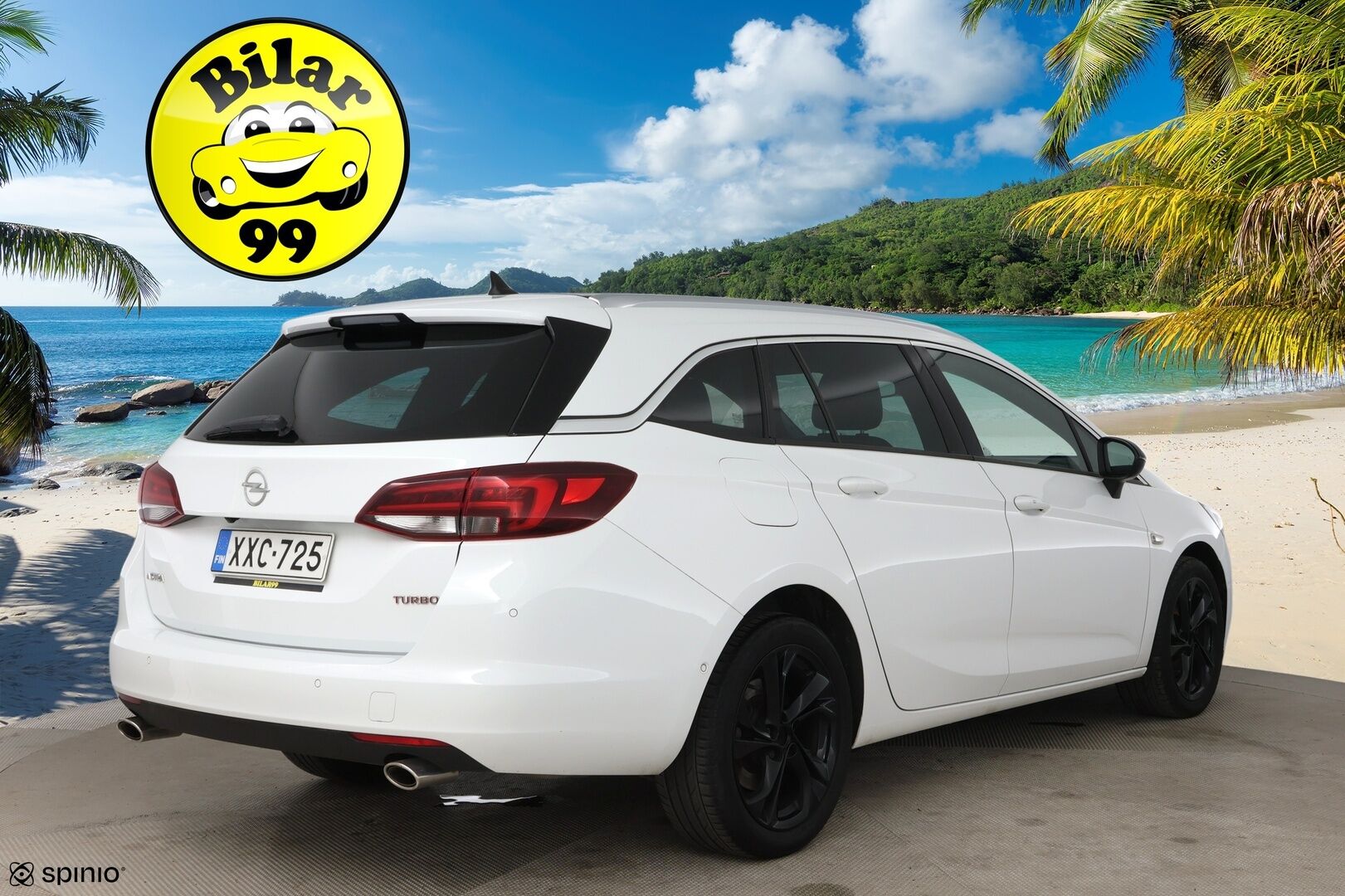 Opel Astra 2019 Sports Tourer Matrix Edition 1,6 Turbo 147kW / Suomi-Auto / Lämpöratti / Vakkari / Matrix-LED / P-Kamera / Lohkolämmitin / NAVI - Runsaasti varusteltu yksilö ! - Osta nyt, maksa vasta ensi vuonna