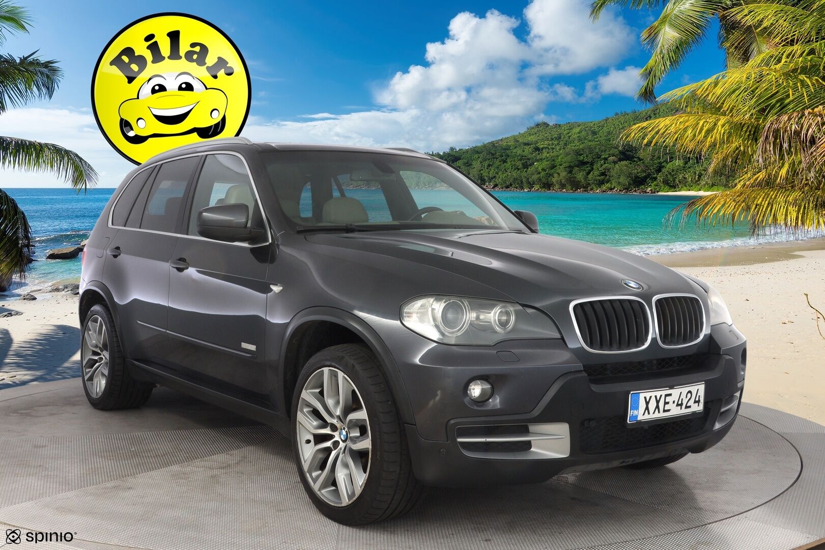 BMW X5 2010 A E70 SAV - Panorama-lasikatto | Vetokoukku | Muistipenkit | Hifit | Peruutuskamera | Kahdet renkaat vanteineen