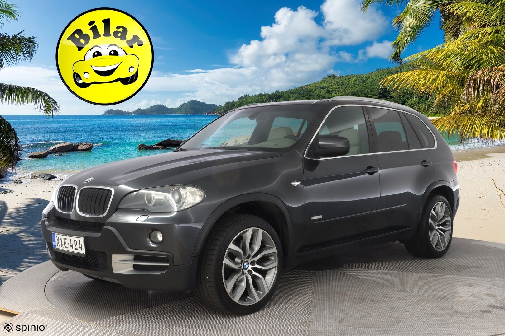 BMW X5 2010 A E70 SAV - Panorama-lasikatto | Vetokoukku | Muistipenkit | Hifit | Peruutuskamera | Kahdet renkaat vanteineen