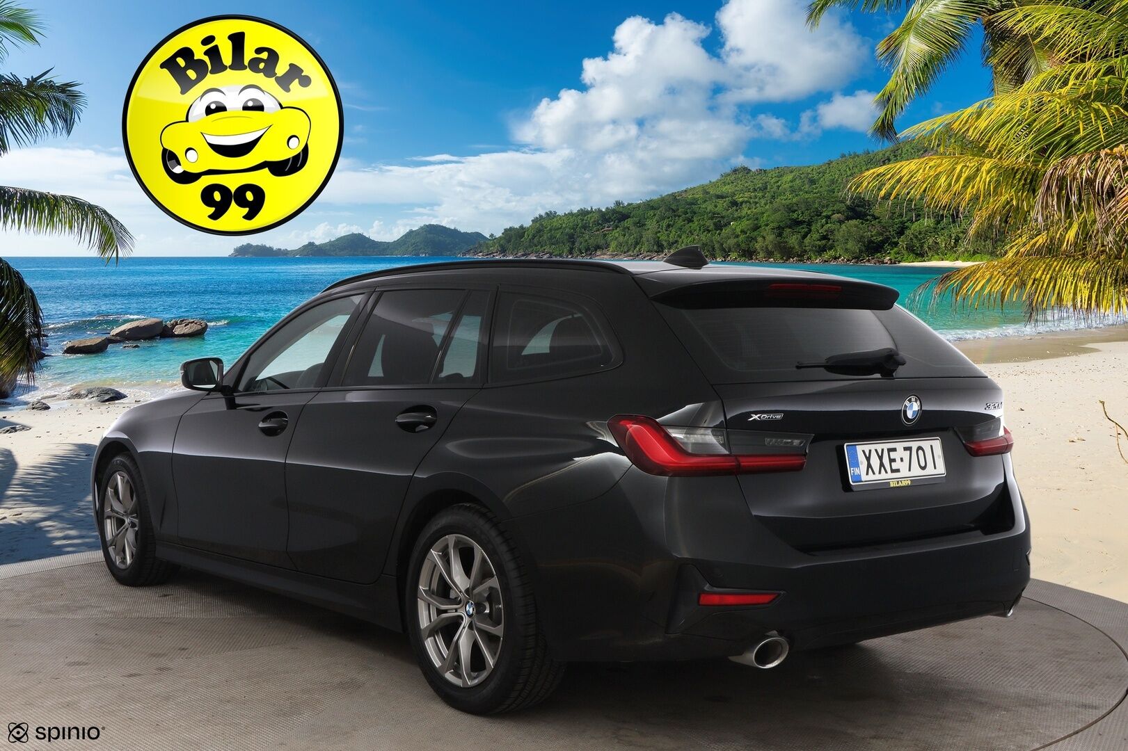 BMW 320 2020 G21 A xDrive Business Sport MHEV / Suomi-auto / Webasto / Adapt.Vakkari / Adapt.LED / HiFi - Puolinahka Sporttipenkit  / Sähköluukku / Digimittaristo - HULLUT BLACKWEEK JATKOT - KORKOTARJOUS 2,49%