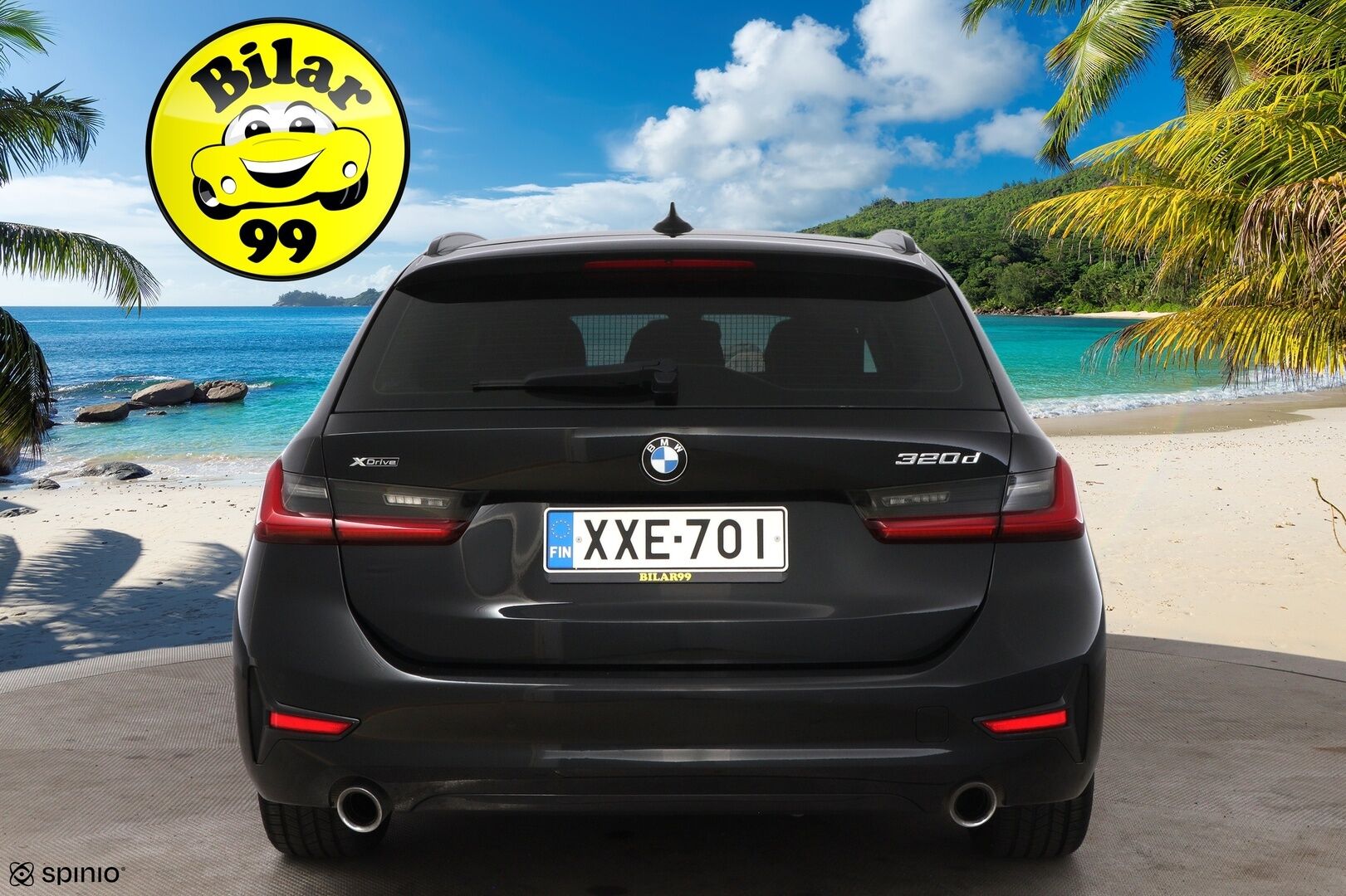 BMW 320 2020 G21 A xDrive Business Sport MHEV / Suomi-auto / Webasto / Adapt.Vakkari / Adapt.LED / HiFi - Puolinahka Sporttipenkit  / Sähköluukku / Digimittaristo - HULLUT BLACKWEEK JATKOT - KORKOTARJOUS 2,49%