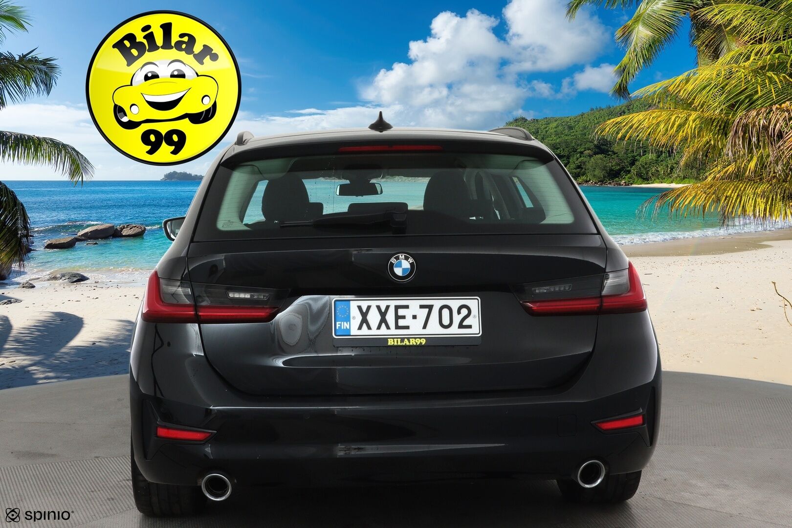 BMW 320 2020 G21 Touring 320d A xDrive Business MHEV **Sisätilanlämmitin / LED-valot / P.Tutkat / Kaistavahti / Vakkari** - 3,99 % KORKOTARJOUS TÄHÄN AUTOON - 1-om Suomi-auto / Kahdet Renkaat / Merkkihuollettu!