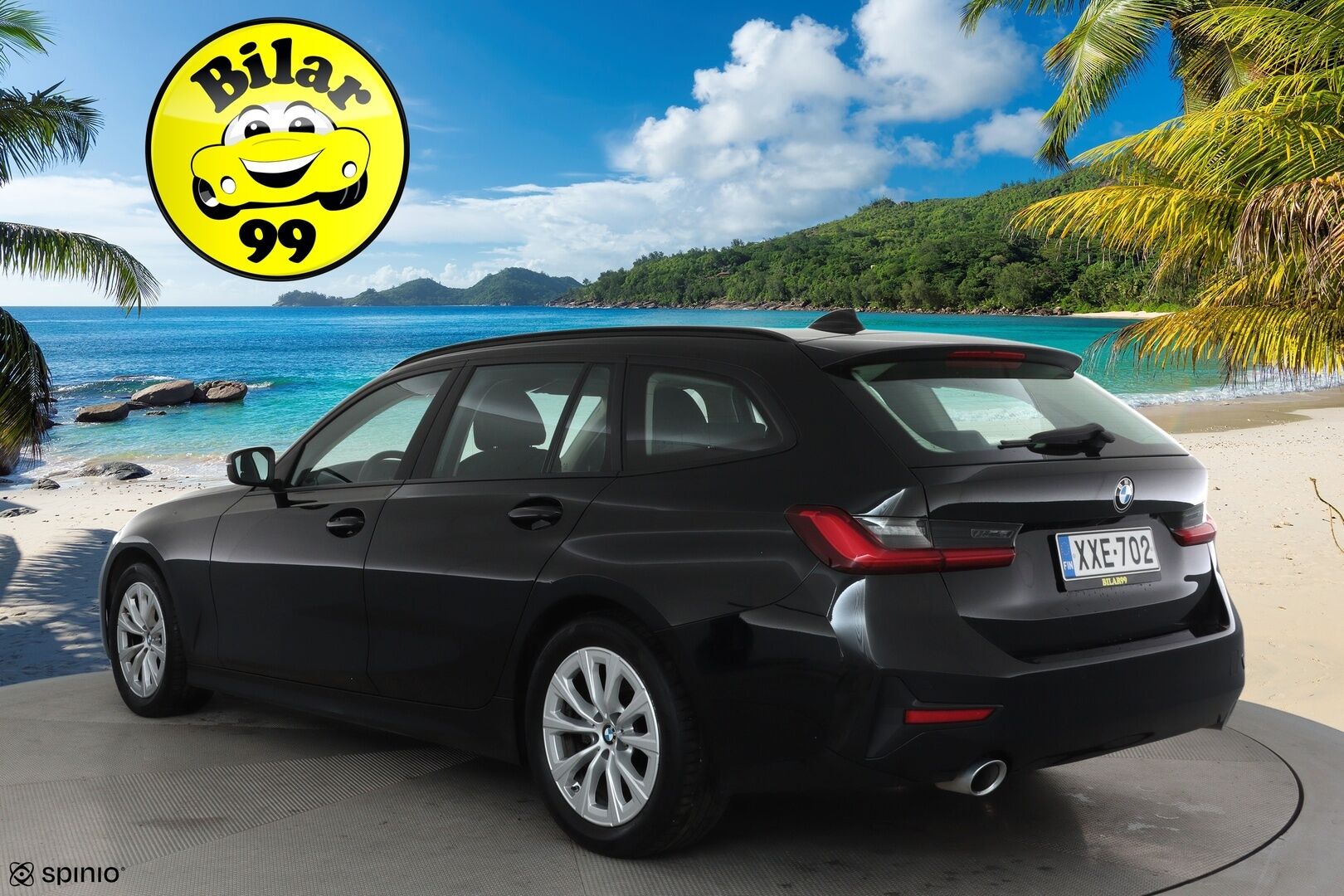 BMW 320 2020 G21 Touring 320d A xDrive Business MHEV **Sisätilanlämmitin / LED-valot / P.Tutkat / Kaistavahti / Vakkari** - 3,99 % KORKOTARJOUS TÄHÄN AUTOON - 1-om Suomi-auto / Kahdet Renkaat / Merkkihuollettu!