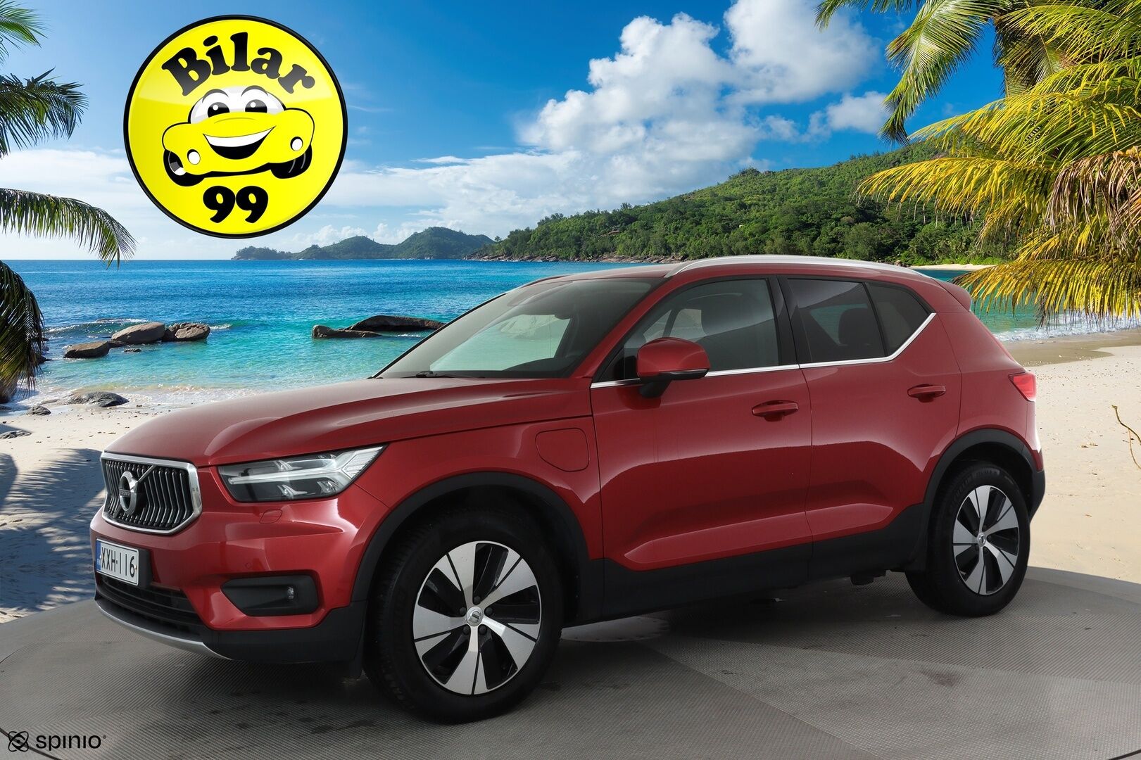 Volvo XC40 2021 T5 TwE Business Inscription Expression aut **Adapt.vakkari / P.kamera / Webasto / Full LED / BLIS / Navi** - 1.Om Suomi-auto / Merkkihuollettu / Kahdet renkaat aluvanteilla / High Performance Audio / Digimittaristo / Sähköluukku / Sporttipenkit