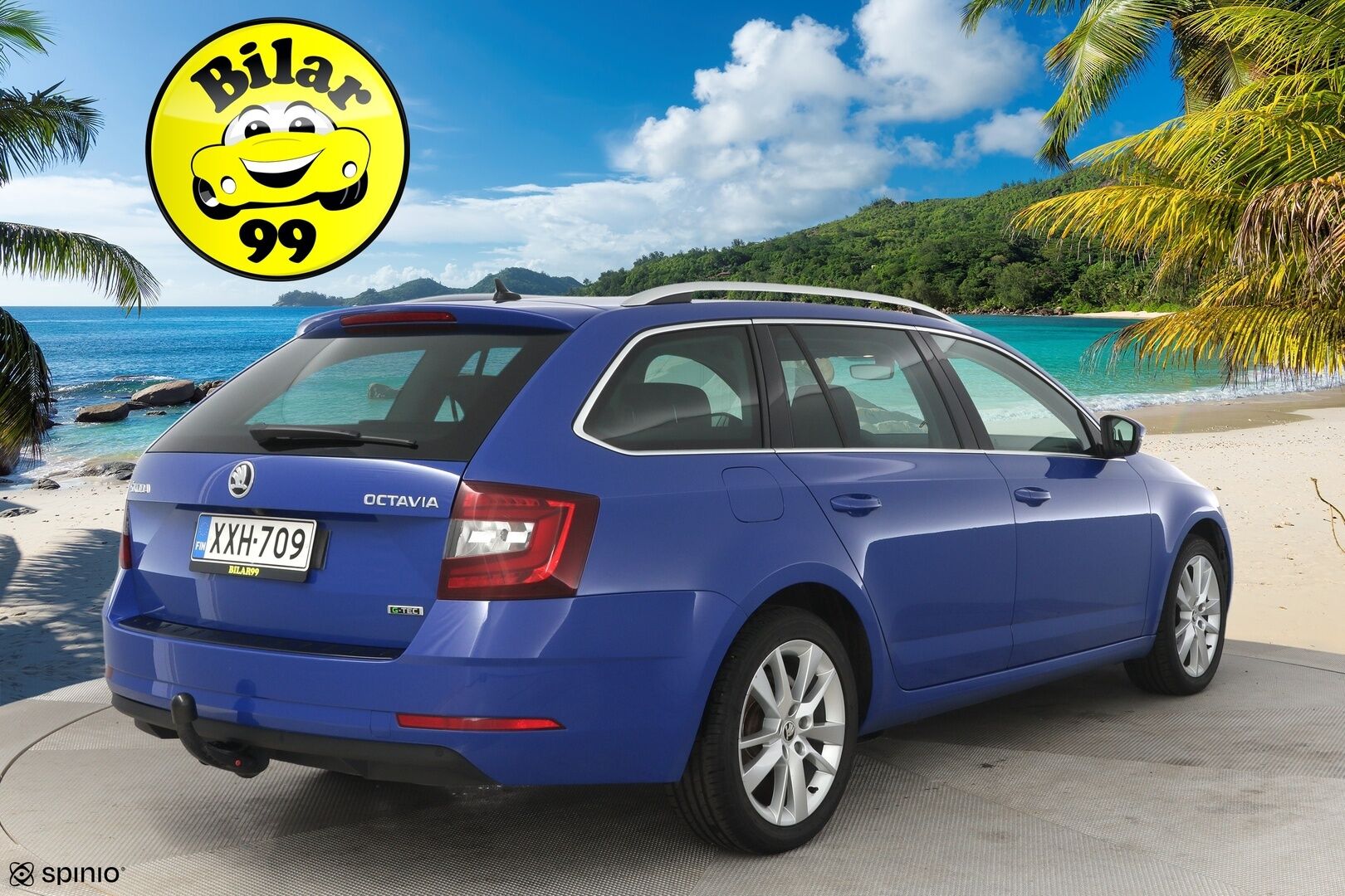 Skoda Octavia 2020 Combi 1,5 TSI G-TEC Ambition DSG *Webasto / ACC / Kessy / Bi Xenon / Koukku - Hyvät renkaat  / Huollettu 06/25 / Merkkihuollot / Webasto / koukku