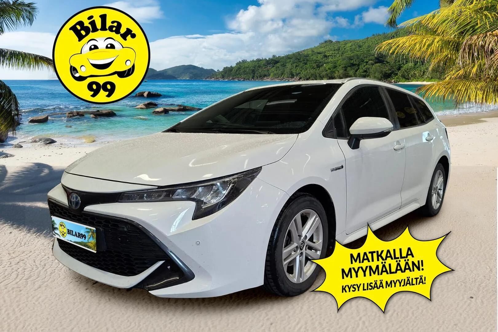 Toyota Corolla 2020 Touring Sports 1,8 Hybrid Active - | Merkkihuollettu Suomi-auto | ACC | P.kamera & tutkat | Lohkolämmitin+sisäp. | LED | Lämmitettävä ratti & pyyhkijät | 2x renkaat & vanteet |