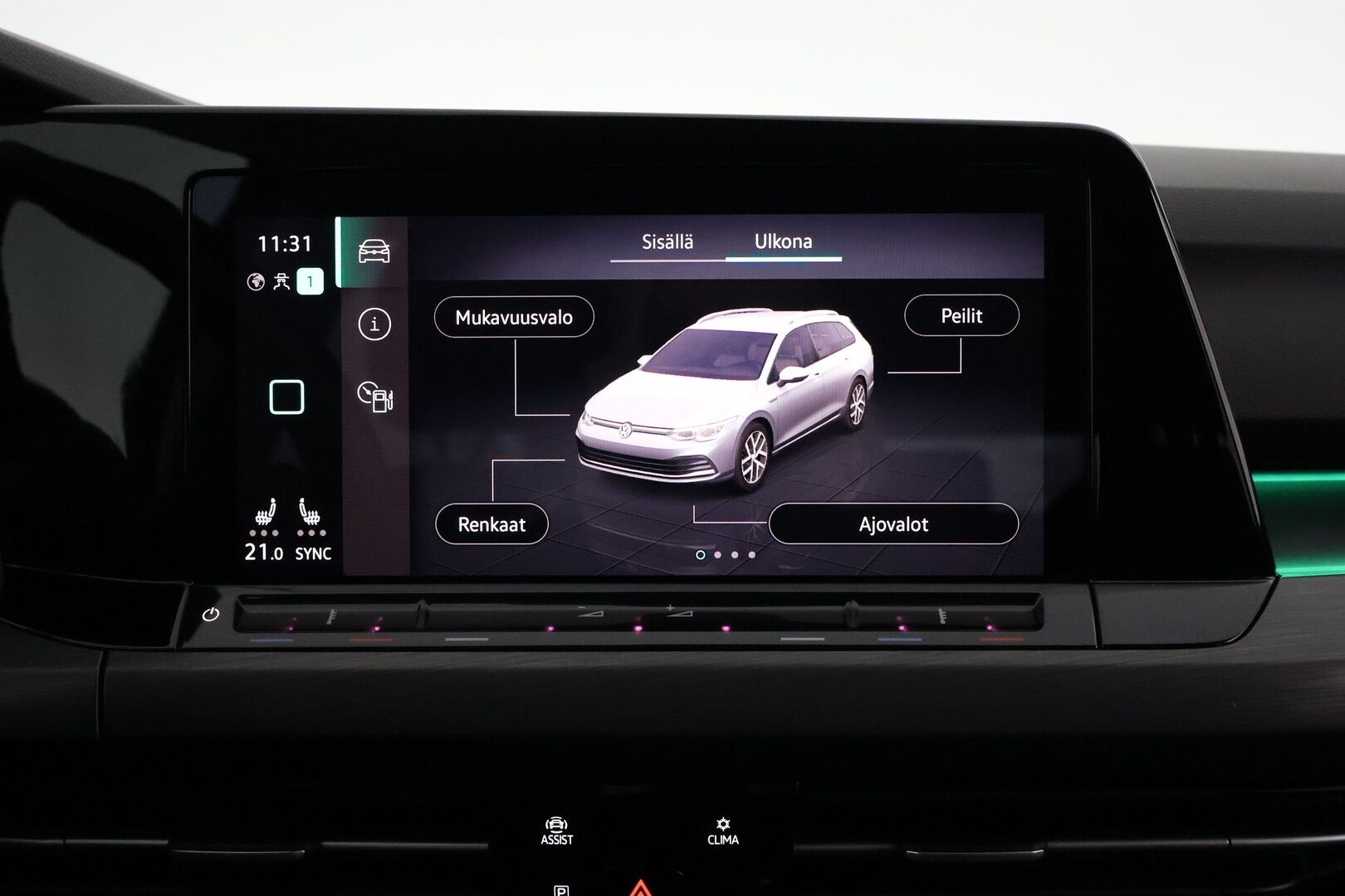 Volkswagen Golf 2021 Variant Style 1,5 eTSI 110 kW (MHEV) DSG - Webasto | ACC | P-kamera | Matrix-LED | Harman/Kardon | HUD | Vetokoukku | 