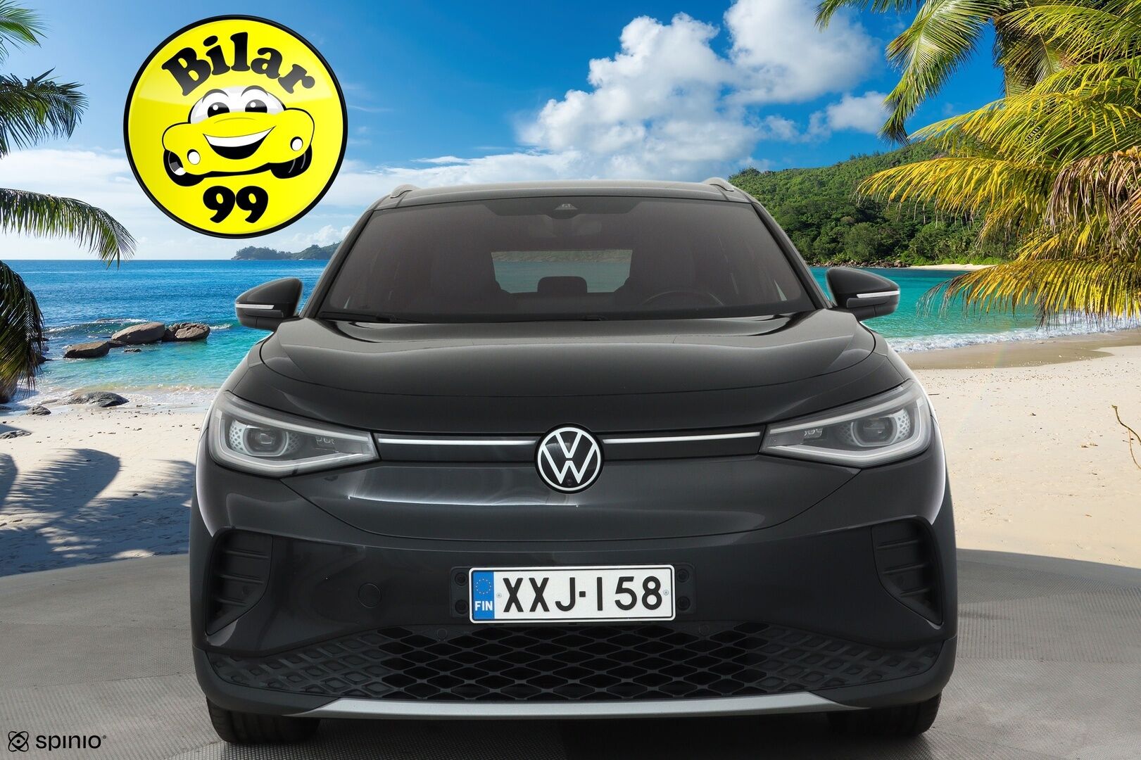 Volkswagen ID.4 2021 Pro Performance 1ST Max 150 kW, akku 77 kWh **Adapt.vakkari / HUD / Muistipenkit / Lasikatto / Matrix LED** - 1.Om Suomi-auto / Kahdet renkaat aluvanteilla / Koukku / Hierovat etuistuimet / Ratinlämmitin / Tuulilasin lämmitin / Nahka-Alcantara 