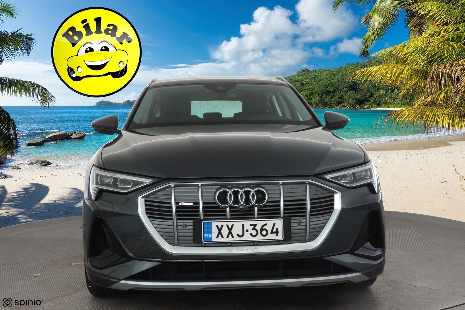 Audi e-tron 2021 Sportback 55 quattro - | Koukku | ACC | 360 | Sporttipenkit | LED | Night Vision | Kaistavahti | Katveavustin | Kahdet renkaat | Suomi-auto | Merkkihuollot |