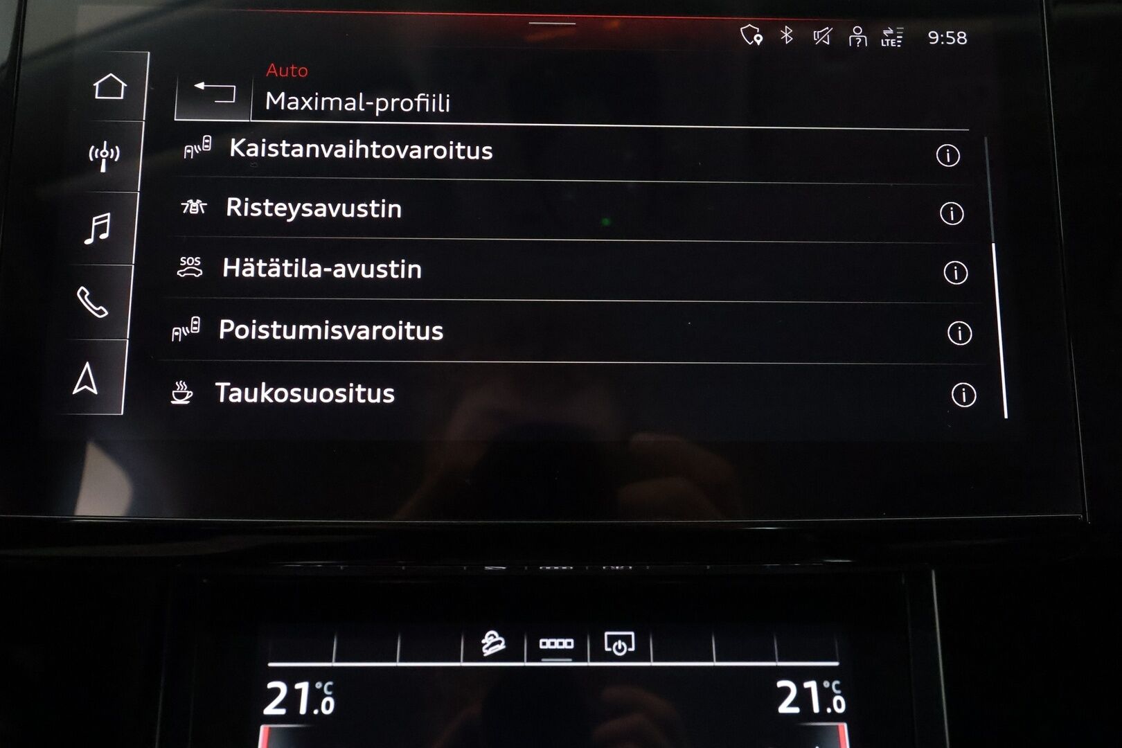 Audi e-tron 2021 Sportback 55 quattro - | Koukku | ACC | 360 | Sporttipenkit | LED | Night Vision | Kaistavahti | Katveavustin | Kahdet renkaat | Suomi-auto | Merkkihuollot |
