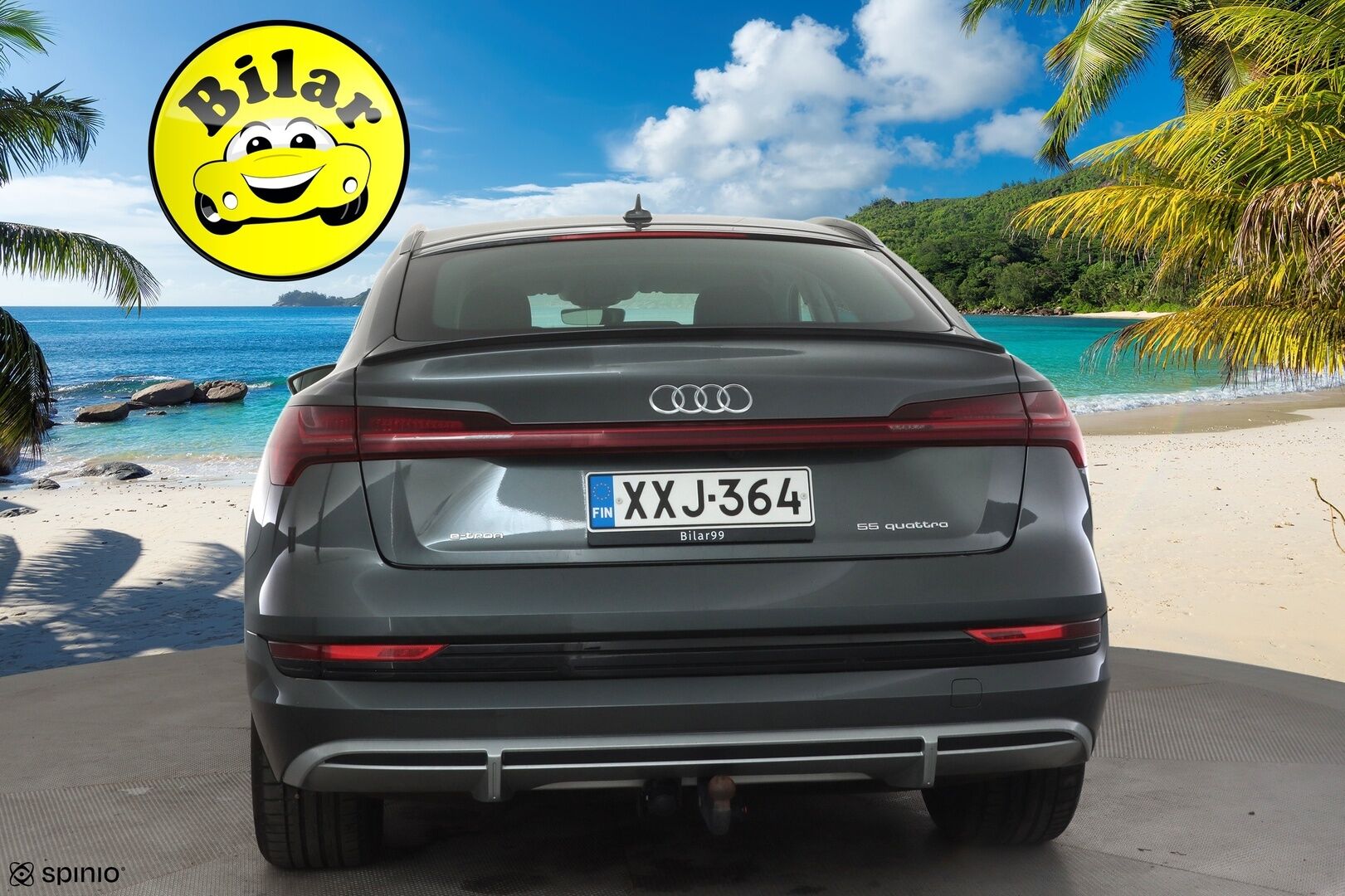 Audi e-tron 2021 Sportback 55 quattro - | Koukku | ACC | 360 | Sporttipenkit | LED | Night Vision | Kaistavahti | Katveavustin | Kahdet renkaat | Suomi-auto | Merkkihuollot |