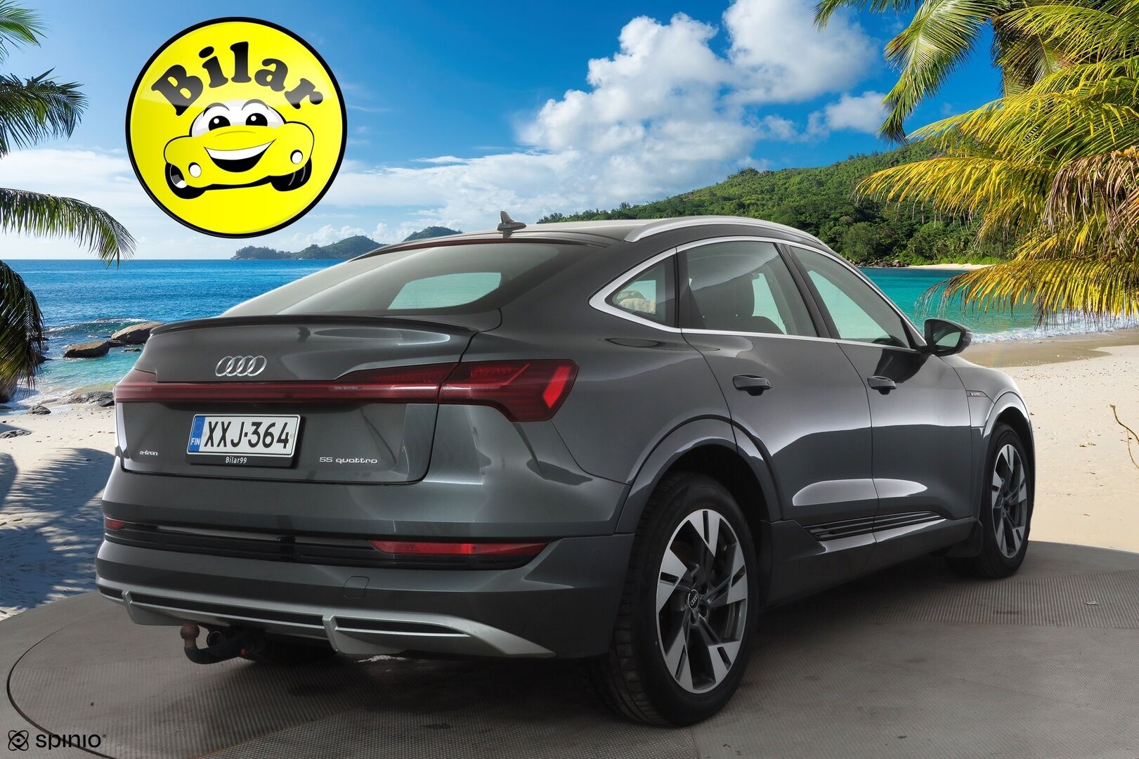 Audi e-tron 2021 Sportback 55 quattro - | Koukku | ACC | 360 | Sporttipenkit | LED | Night Vision | Kaistavahti | Katveavustin | Kahdet renkaat | Suomi-auto | Merkkihuollot |