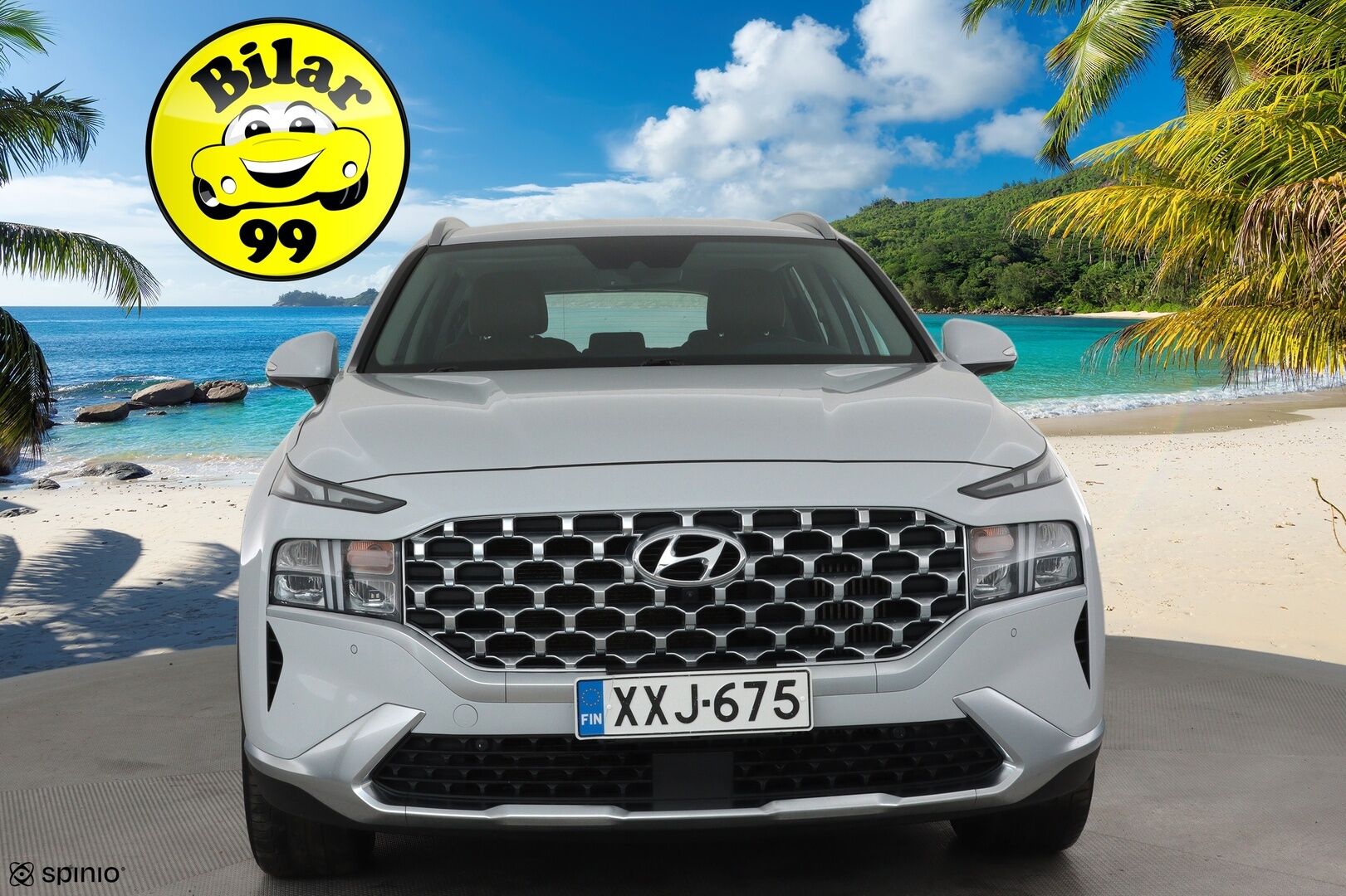 Hyundai Santa Fe 2021 1.6 T-GDI 265 hv Plug in 4WD 6AT Style 7P **ACC / 360° / KRELL / Koukku / Sähköpenkit / LED / Navi / KeylessGo** - 3,99 % KORKOTARJOUS TÄHÄN AUTOON 7.9. ASTI! - Suomi-auto / Kahdet renkaat aluvanteilla / Merkkihuollettu
