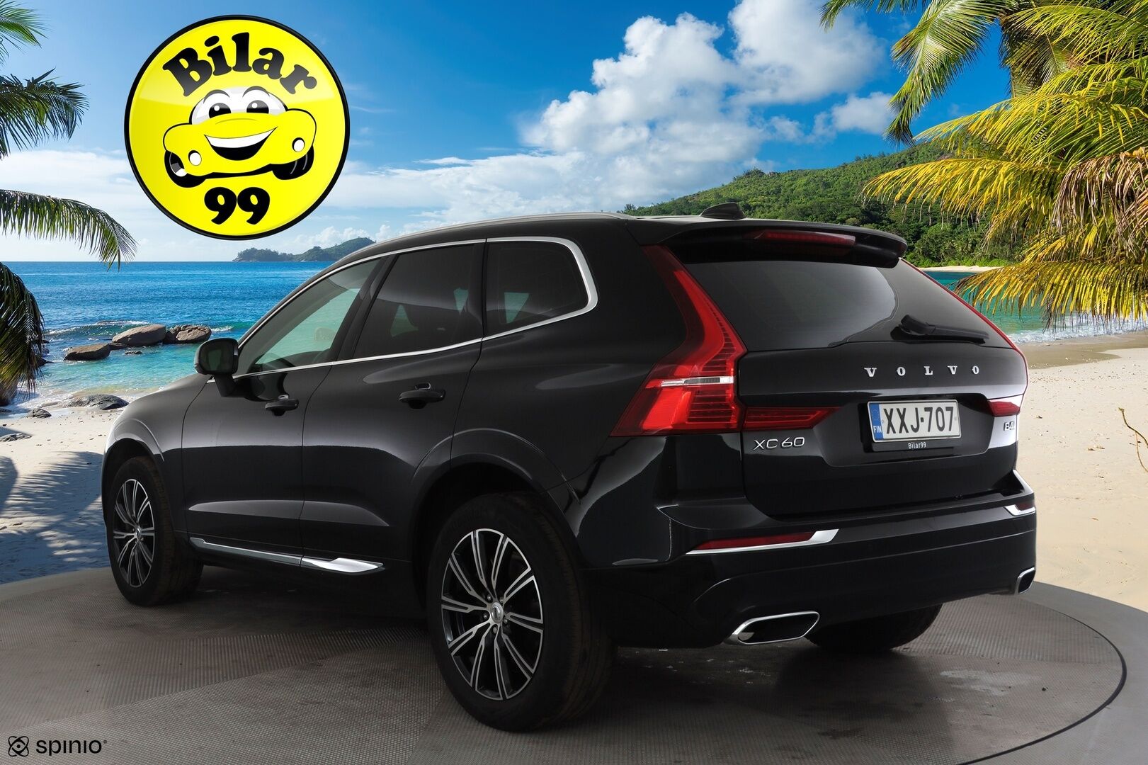 Volvo XC60 2021 B4 AWD D-MHEV Business Inscription aut * ACC / 360° / Full LED / Navi / Webasto / Muistipenkki / Vaaleat nahat / Koukku * - 1.Om Suomi-auto / Kahdet renkaat aluvanteilla / Merkkihuollettu - HULLU BLACKWEEK KORKOTARJOUS 2,49%