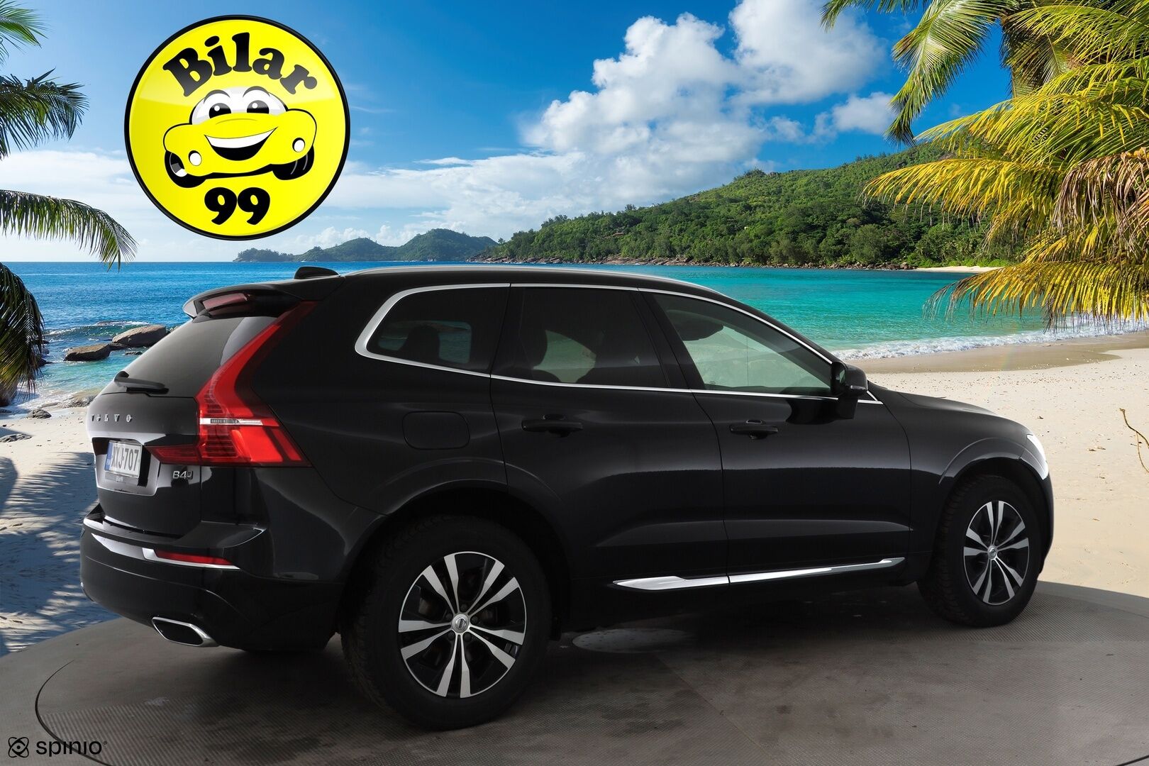 Volvo XC60 2021 B4 AWD D-MHEV Business Inscription aut * ACC / 360° / Full LED / Navi / Webasto / Muistipenkki / Vaaleat nahat / Koukku * - 1.Om Suomi-auto / Kahdet renkaat aluvanteilla / Merkkihuollettu - HULLU BLACKWEEK KORKOTARJOUS 2,49%