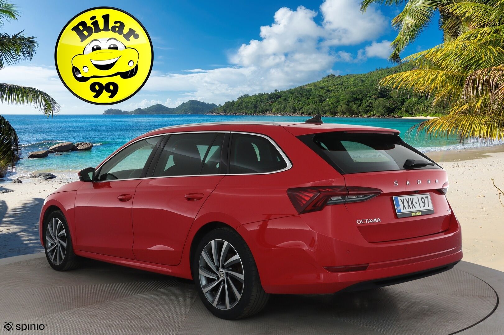 Skoda Octavia 2021 Combi 2,0 TDI 200 4x4 Style DSG Autom. **Muistipenkki / Adapt.vakkari / Matrix LED / Webasto / P.kamera / KeylessGo** - 1. om Suomi-auto / Navi / Kahdet renkaat aluvanteilla