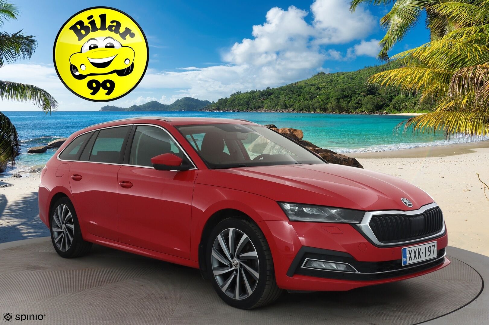 Skoda Octavia 2021 Combi 2,0 TDI 200 4x4 Style DSG Autom. **Muistipenkki / Adapt.vakkari / Matrix LED / Webasto / P.kamera / KeylessGo** - 1. om Suomi-auto / Navi / Kahdet renkaat aluvanteilla