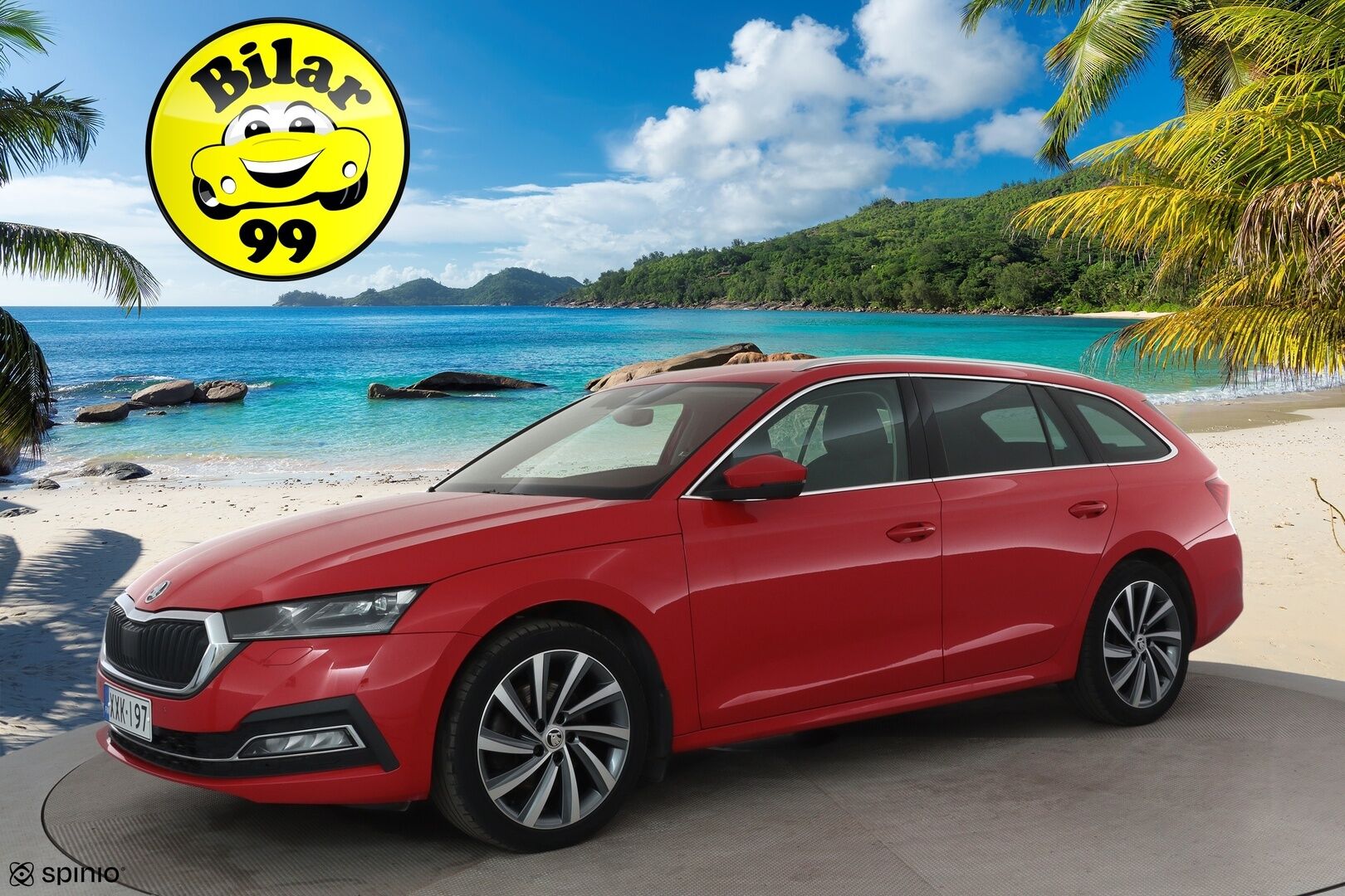 Skoda Octavia 2021 Combi 2,0 TDI 200 4x4 Style DSG Autom. **Muistipenkki / Adapt.vakkari / Matrix LED / Webasto / P.kamera / KeylessGo** - 1. om Suomi-auto / Navi / Kahdet renkaat aluvanteilla