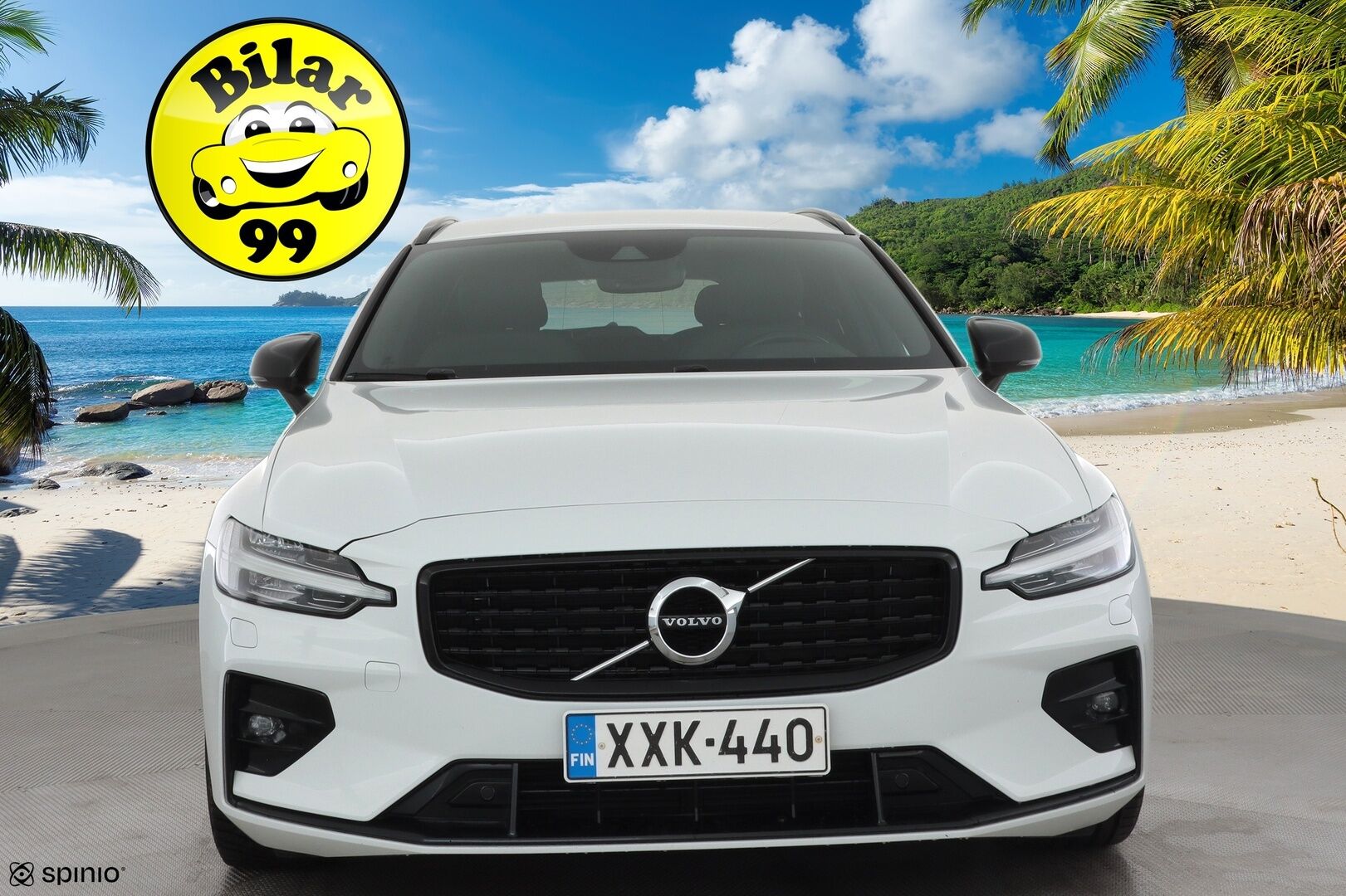 Volvo V60 2021 B4 MHEV Business R-Design aut * ACC / H&K / Webasto / Koukku / Full LED / P.kamera / Muistipenkki / Navi / Sporttipenkit / Keyless * - 1.Om Suomi-auto / Kahdet renkaat aluvanteilla / Merkkihuollettu