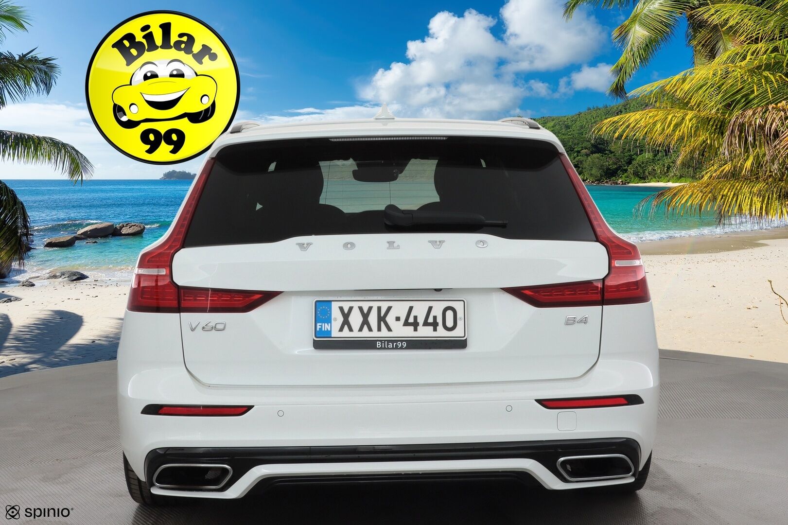 Volvo V60 2021 B4 MHEV Business R-Design aut * ACC / H&K / Webasto / Koukku / Full LED / P.kamera / Muistipenkki / Navi / Sporttipenkit / Keyless * - 1.Om Suomi-auto / Kahdet renkaat aluvanteilla / Merkkihuollettu