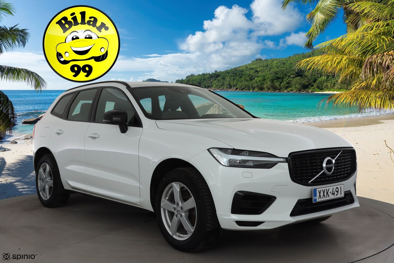 Volvo XC60 2021 T6 TwE AWD Business R-Design aut. * ACC / P.kamera / Webasto / Panorama / H&K / Muistipenkki / Full LED / Koukku * - 1.Om Suomi-auto / Akku kuntotarkastettu / Kahdet renkaat aluvanteilla / Merkkihuollettu