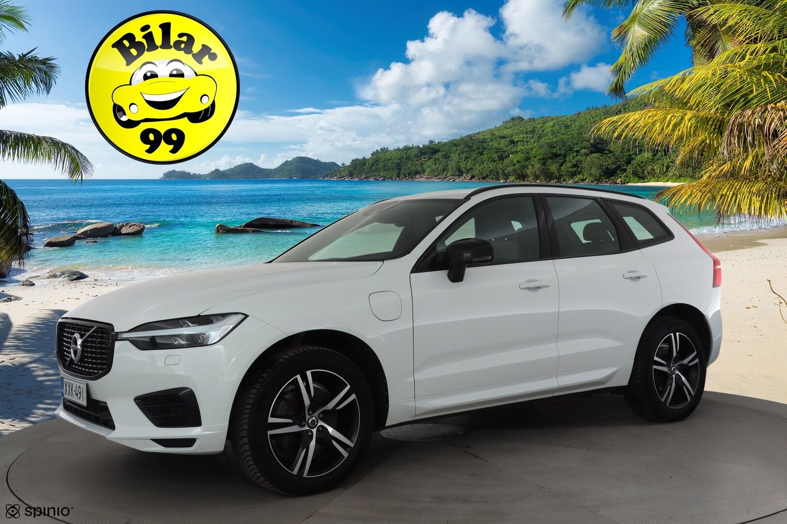 Volvo XC60 2021 T6 TwE AWD Business R-Design aut. * ACC / P.kamera / Webasto / Panorama / H&K / Muistipenkki / Full LED / Koukku * - 1.Om Suomi-auto / Akku kuntotarkastettu / Kahdet renkaat aluvanteilla / Merkkihuollettu