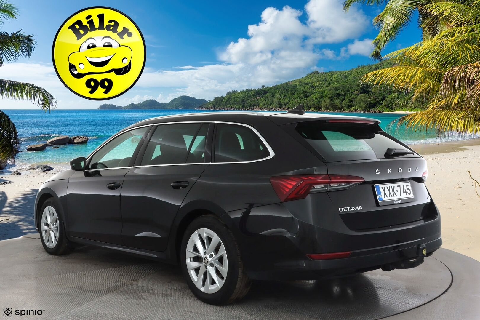 Skoda Octavia 2021 Combi 2.0 TDI 150 4x4 Style DSG  * ACC / Webasto / Koukku / Matrix-LED / P.kamera / Apple&Android * - Kahdet Renkaat / Suomi-auto