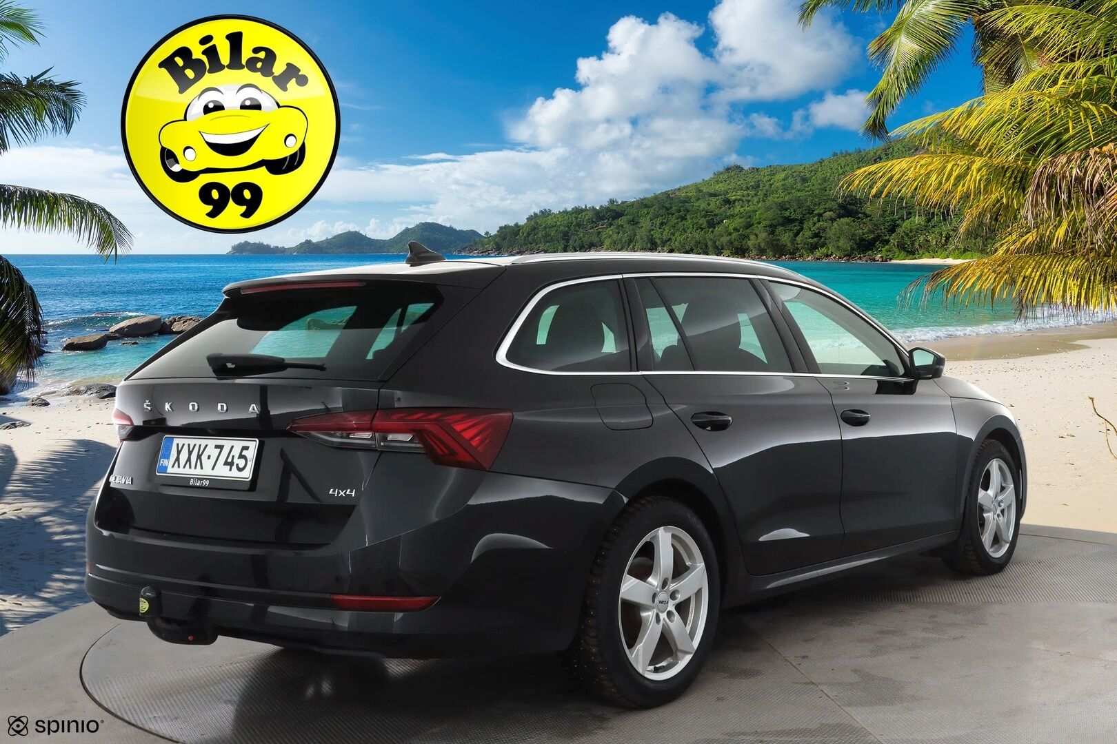 Skoda Octavia 2021 Combi 2.0 TDI 150 4x4 Style DSG  * ACC / Webasto / Koukku / Matrix-LED / P.kamera / Apple&Android * - Kahdet Renkaat / Suomi-auto