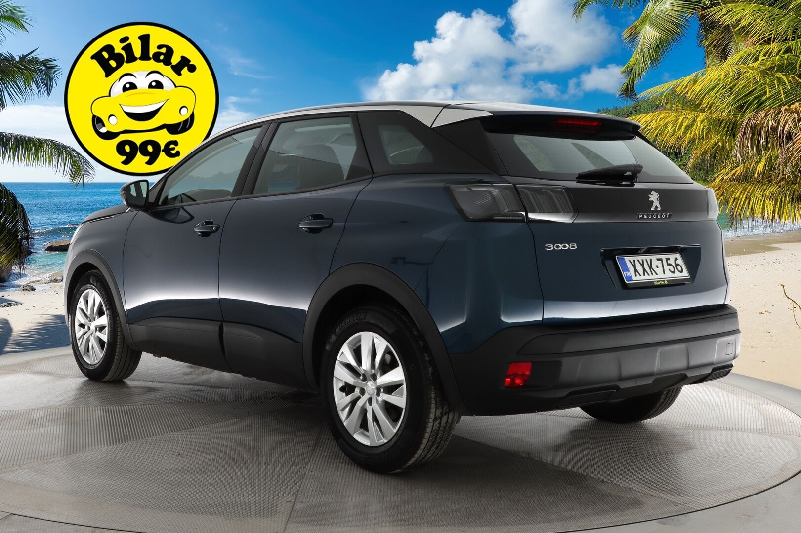 Peugeot 3008 2021 Active PureTech 130 EAT8 - Suomi-auto / Lohkolämmitin / Digimittaristo / P.Kamera / Vakkari