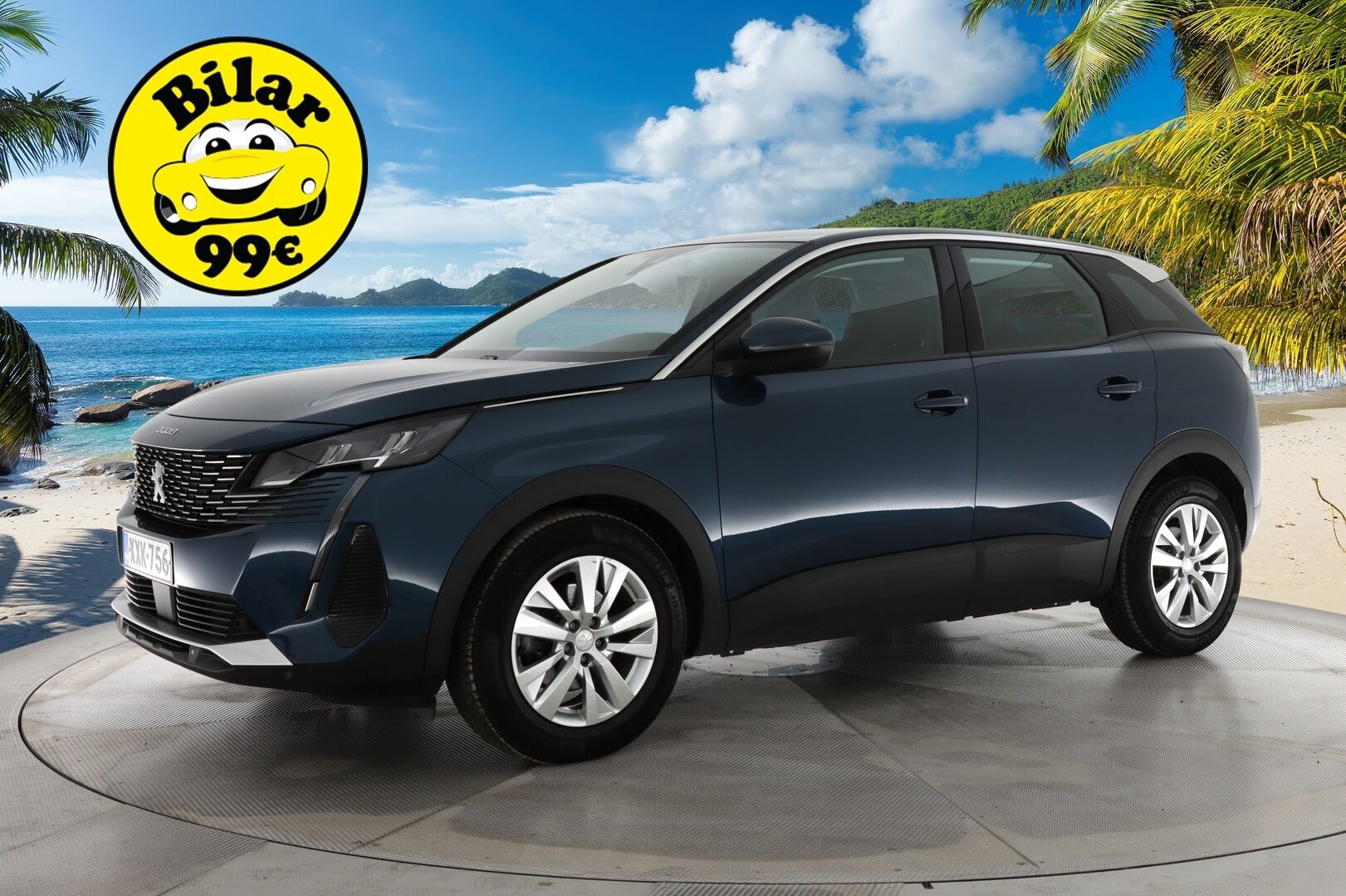 Peugeot 3008 2021 Active PureTech 130 EAT8 - Suomi-auto / Lohkolämmitin / Digimittaristo / P.Kamera / Vakkari