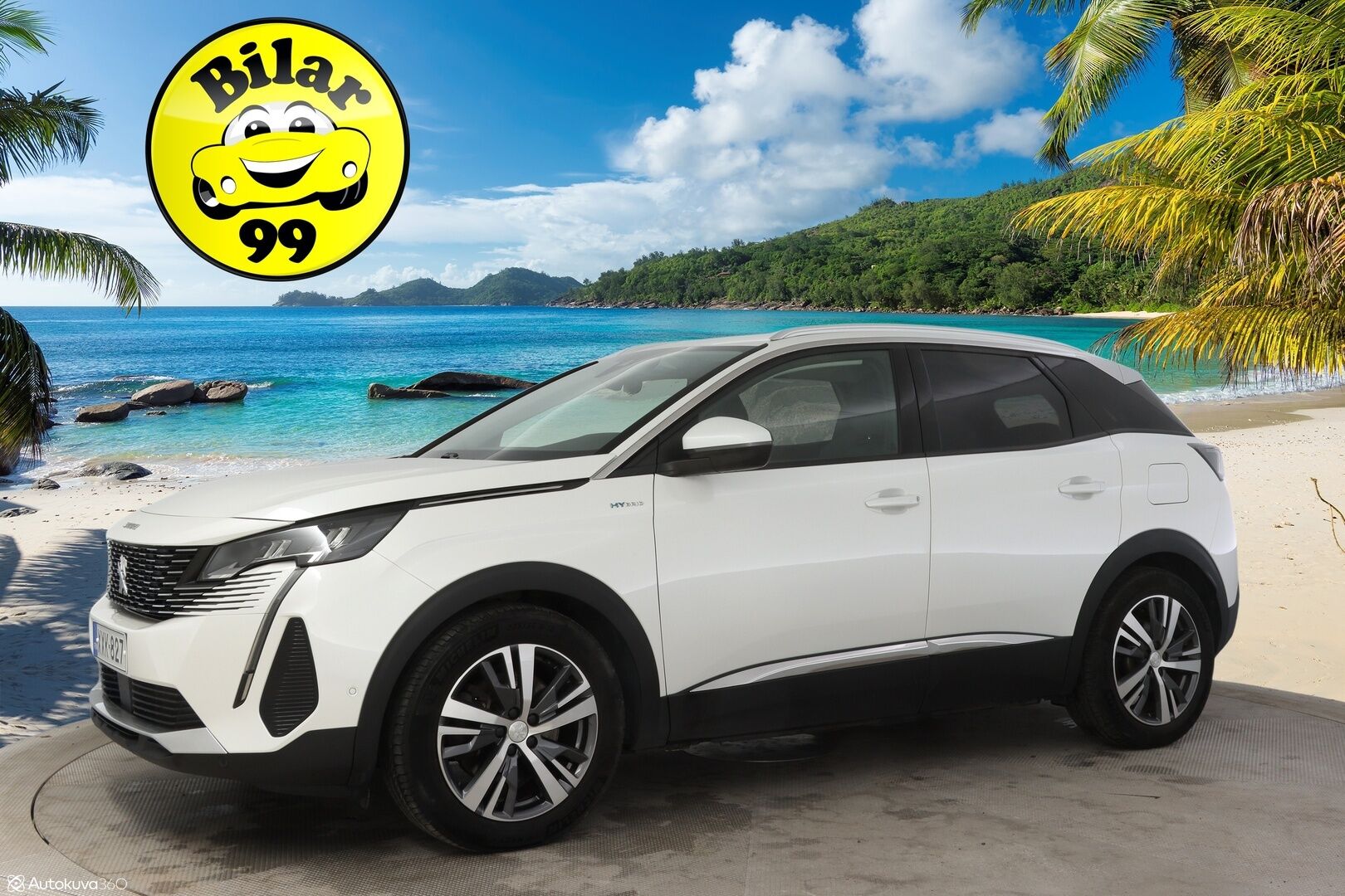 Peugeot 3008 2021 Allure Pack Motion Hybrid 225 * 2-.Om Suomiauto / Merkkihuollettu / Vetokoukku / Kaistavahti / Peruutuskamera / Keyless * - * Hyvät varusteet / Merkkiliikkeen Huoltohistoria/ 2om.- Suomi-auto / 2x renkaat aluvanteilla *