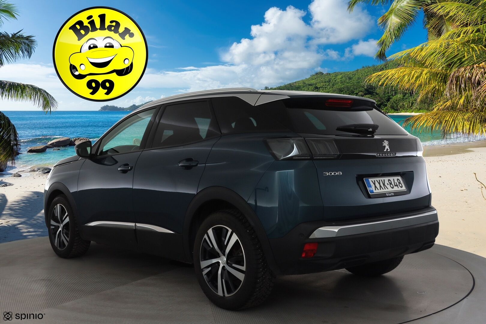 Peugeot 3008 2021 Allure 210 Anniversary BlueHDi 130 EAT8 * ACC / LED / P.Kamera / Kaistavahti / Navi / Keyless * - KATSO MIHIN HINTAAN! / 1-om Suomi-auto / Kahdet renkaat aluvanteilla / Juuri huollettu / Alv - HULLUT AVAJAISHULINAT KORKOTARJOUS 3,29 %