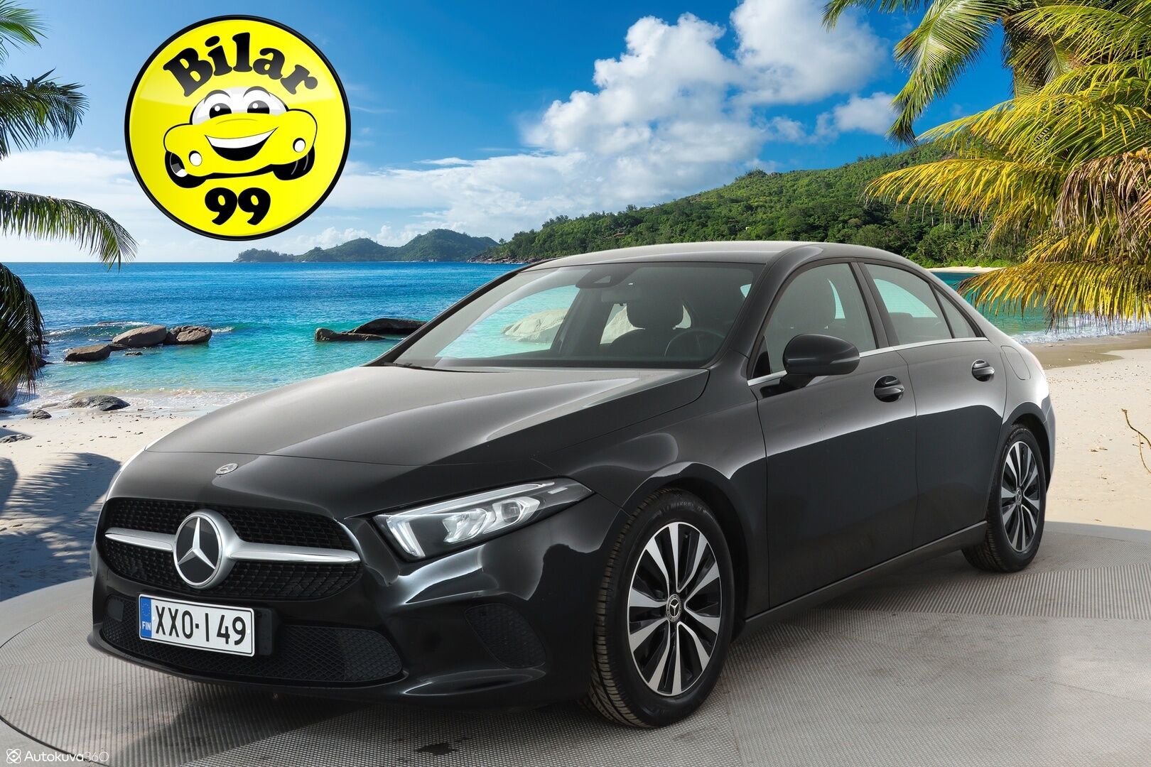 Mercedes-Benz A 2021 200 A sedan Business Style **1.om Suomi-auto / P. Kamera / LED-High Performance / Webasto / Sporttipenkit** - Kaistavahti / Digimittaristo / 2x Renkaat