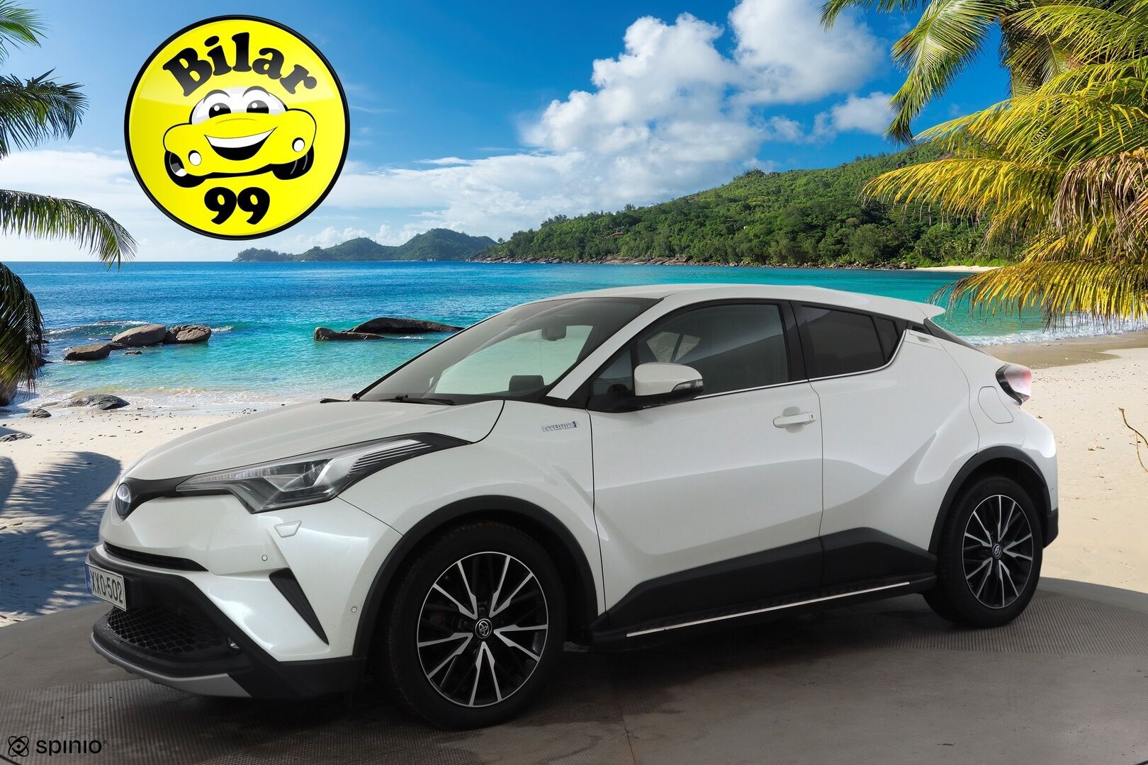 Toyota C-HR 2019 1,8 Hybrid Premium * Webasto / ACC / LED / P.Kamera / JBL / Kaistavahti / Navi / Keyless * - Suomi-auto / Kahdet renkaat - HULLUT BLACKWEEK JATKOT - KORKOTARJOUS 2,49%