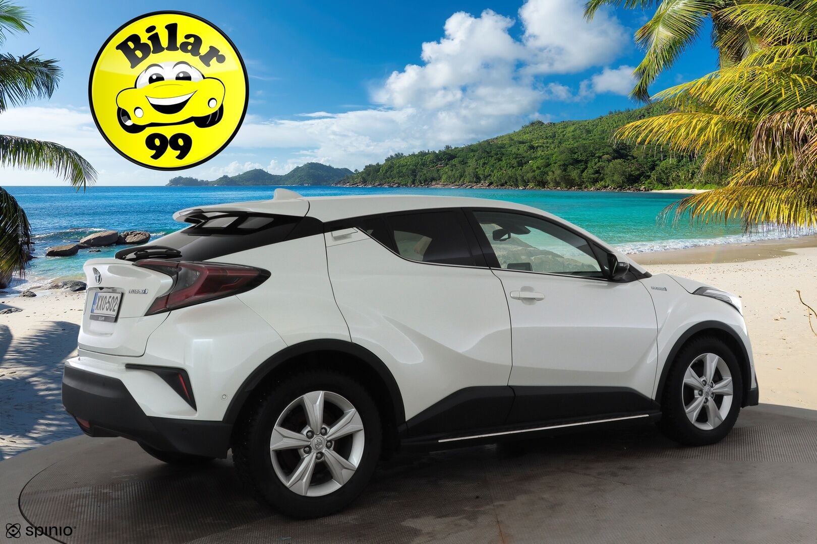 Toyota C-HR 2019 1,8 Hybrid Premium * Webasto / ACC / LED / P.Kamera / JBL / Kaistavahti / Navi / Keyless * - Suomi-auto / Kahdet renkaat - HULLUT BLACKWEEK JATKOT - KORKOTARJOUS 2,49%