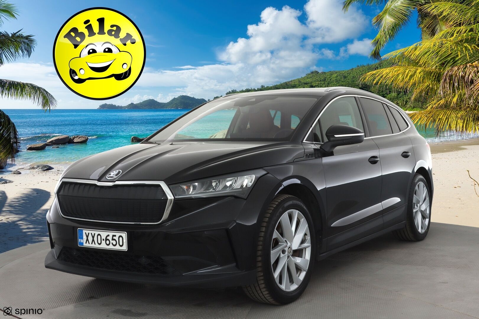 Skoda Enyaq 2021 80 Launch Edition iV - | ILP | ACC | P.Kamera | Nahkaverhoilu | LED | Kaistavahti | Navi | Keyless | Ratinlämmitys | Digimittaristo | 1-om Suomi-auto | 2x Latauskaapelit | Merkkihuollot | Kahdet renkaat |