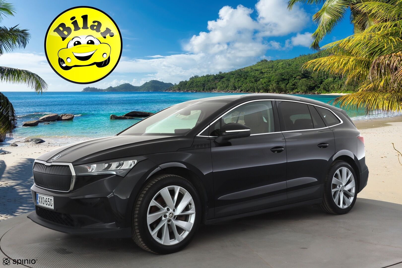 Skoda Enyaq 2021 80 Launch Edition iV - | ILP | ACC | P.Kamera | Nahkaverhoilu | LED | Kaistavahti | Navi | Keyless | Ratinlämmitys | Digimittaristo | 1-om Suomi-auto | 2x Latauskaapelit | Merkkihuollot | Kahdet renkaat |