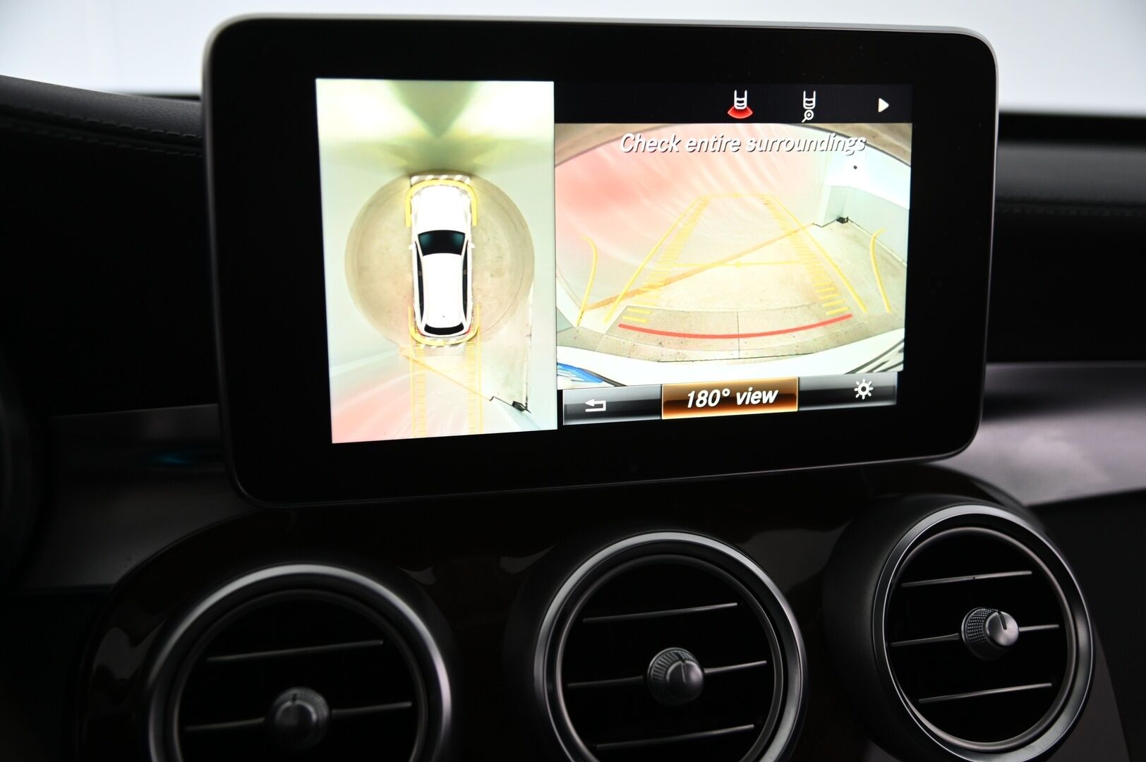 Mercedes-Benz C 2017 250 BlueTec T A 4MATIC Premium Business * Panorama / koukku / Webasto / Burmester / Vakkari / AMG Ulko / 360 Kamera * - Blis / 2x avain / 2x Renkaat / P-Tutka 