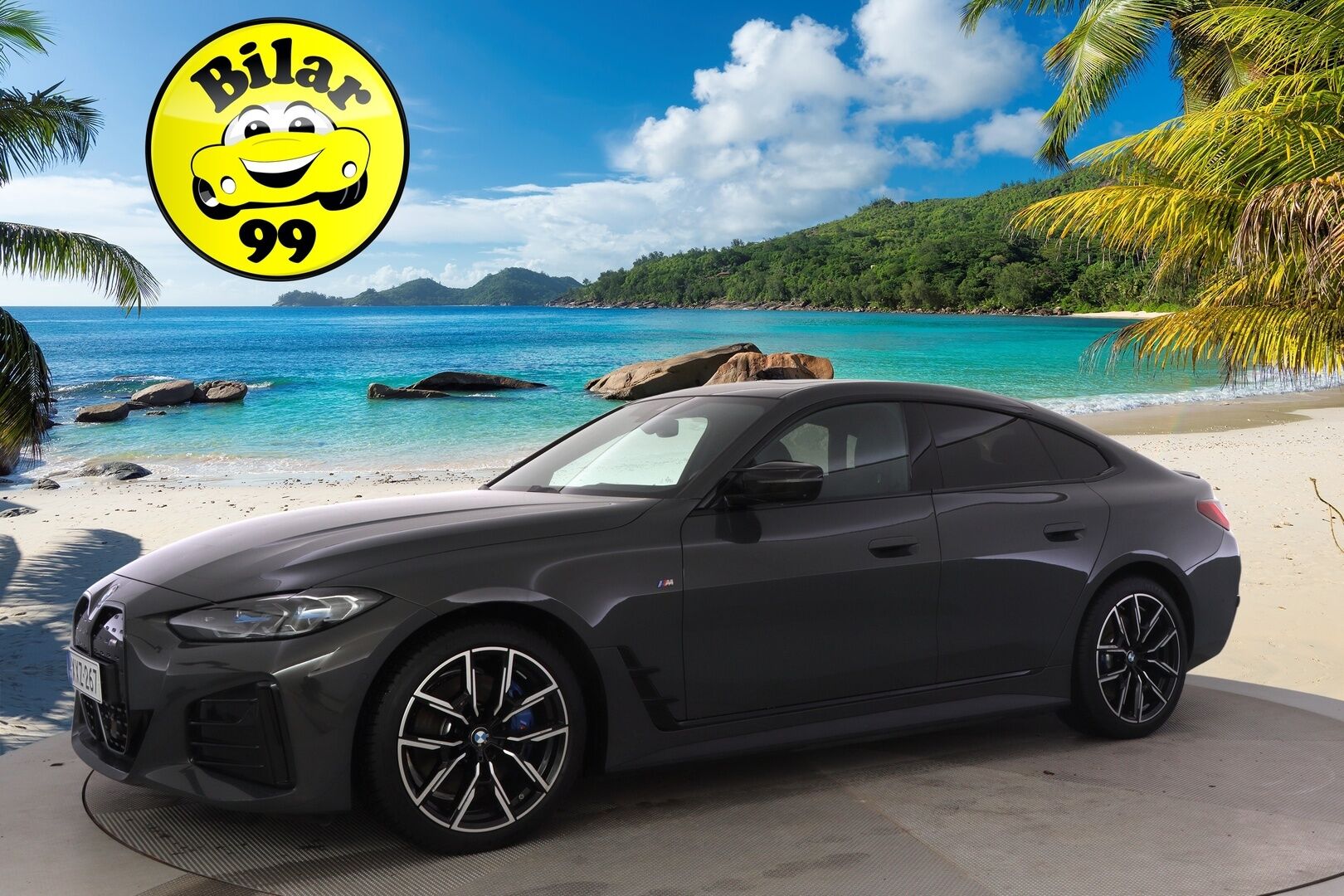 BMW i4 M50 2023 Fully Charged * 360° Kamera / Laserit / H&K / ACC / Muistipenkit / Lasikatto* - Akku kuntotarkastettu / Kahdet renkaat / Pienet kilsat