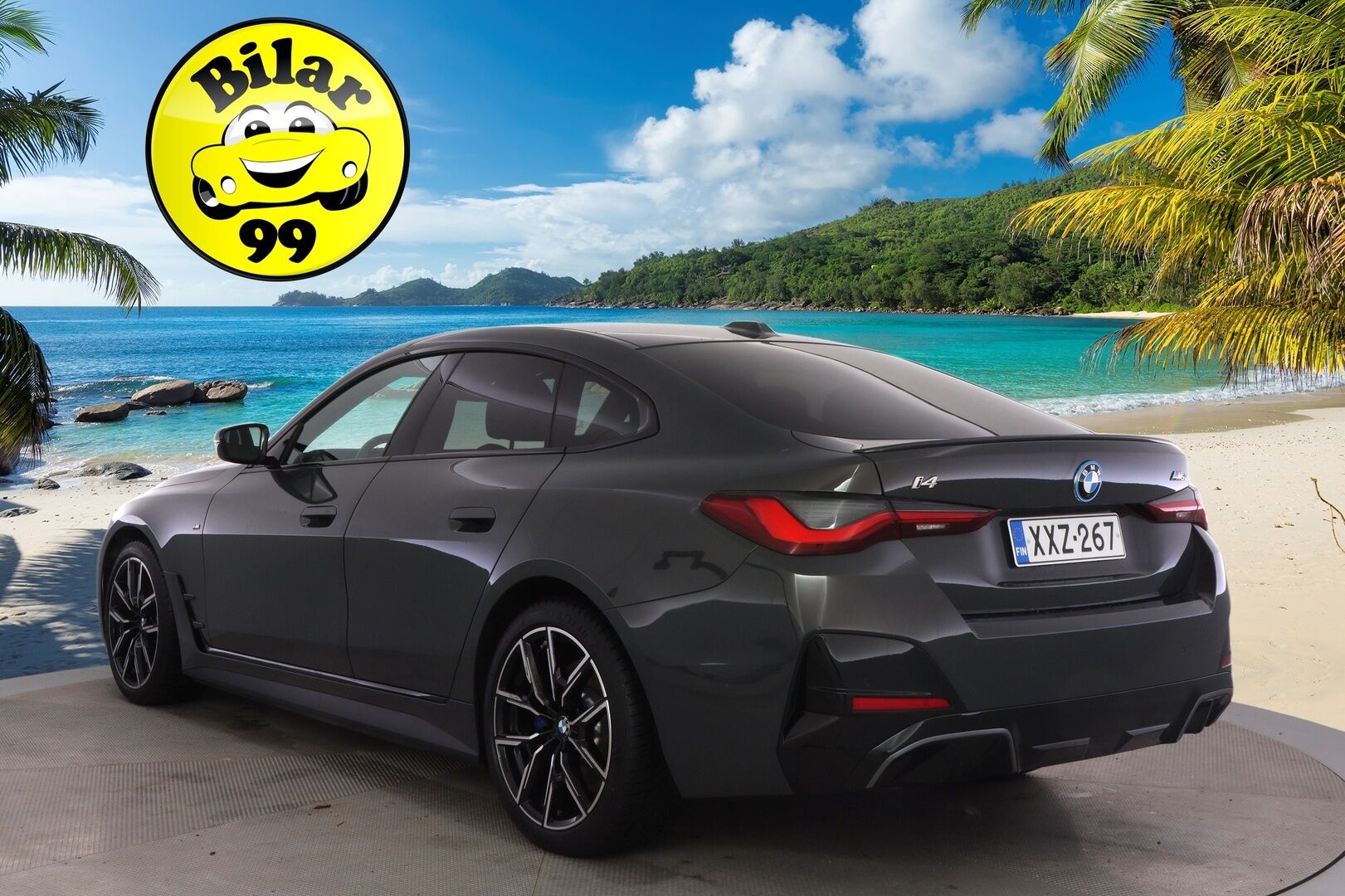 BMW i4 M50 2022 Fully Charged * 360° Kamera / Laserit / H&K / ACC / Muistipenkit / Lasikatto* - Akku kuntotarkastettu / Kahdet renkaat / Pienet kilsat