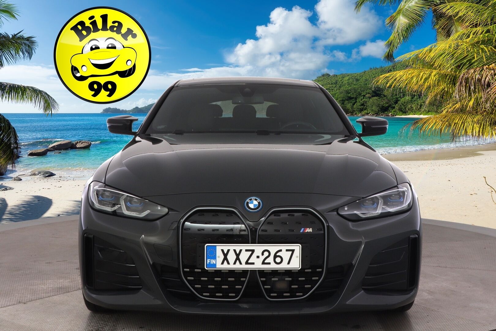 BMW i4 M50 2023 Fully Charged * 360° Kamera / Laserit / H&K / ACC / Muistipenkit / Lasikatto* - Akku kuntotarkastettu / Kahdet renkaat / Pienet kilsat