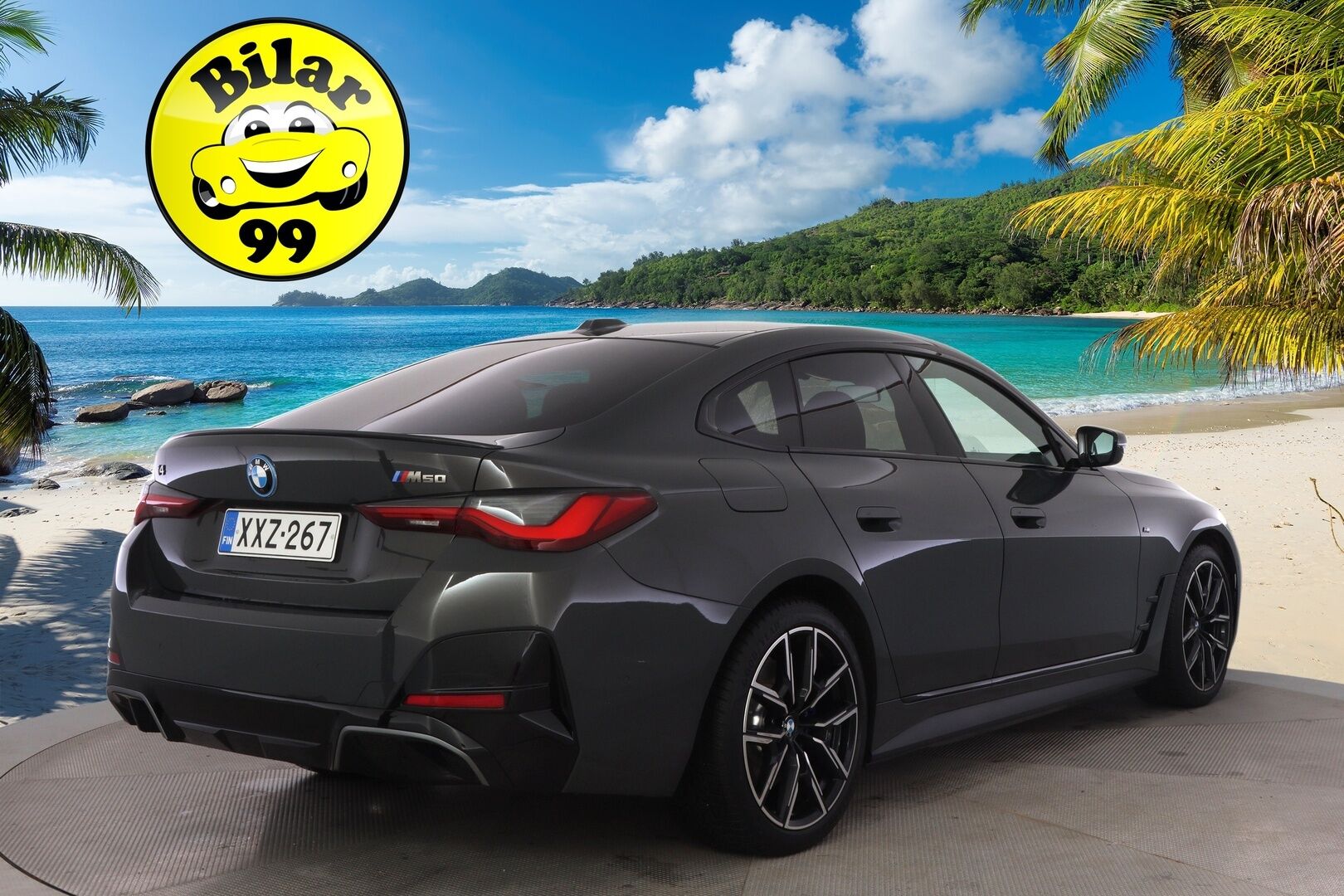 BMW i4 M50 2022 Fully Charged * 360° Kamera / Laserit / H&K / ACC / Muistipenkit / Lasikatto* - Akku kuntotarkastettu / Kahdet renkaat / Pienet kilsat