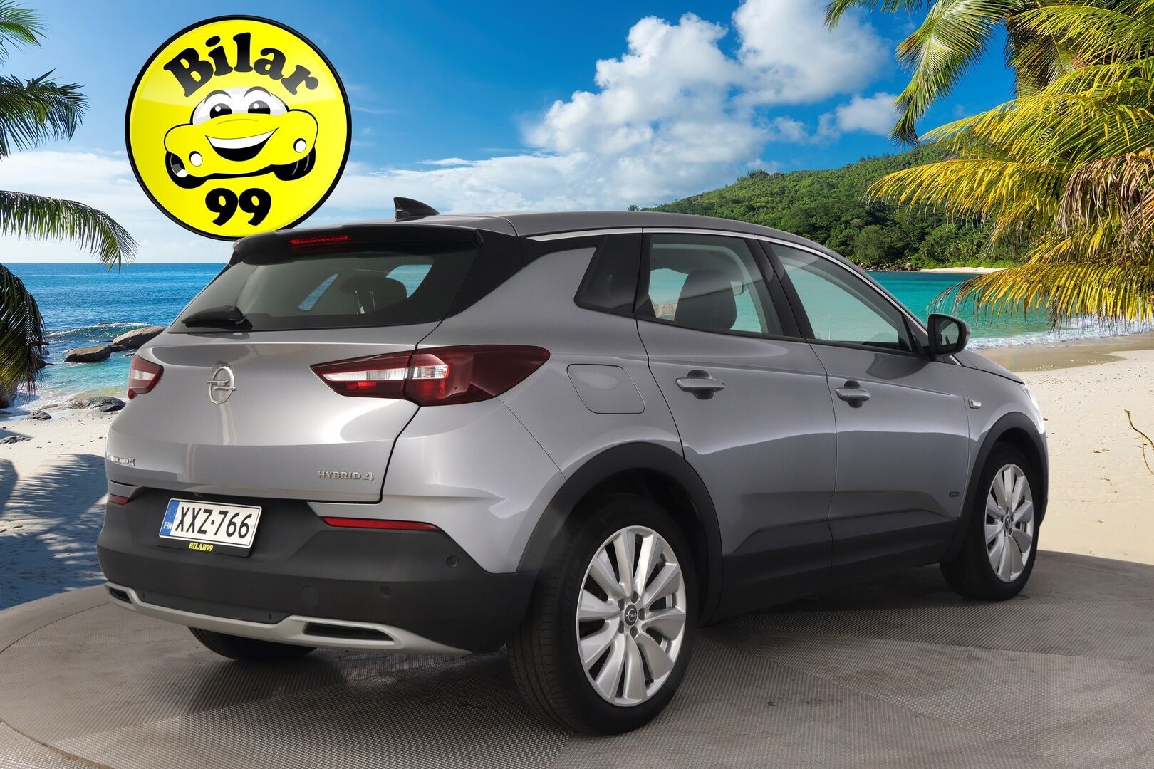 OPEL GRANDLAND X 2021 Innovation 300 PHEV AWD **Adapt. vakkari / Kaistavahti / P.kamera / Navi / Keyless / Apple&Android** - Puolinahat / S*Kontti / Juuri Huollettu
