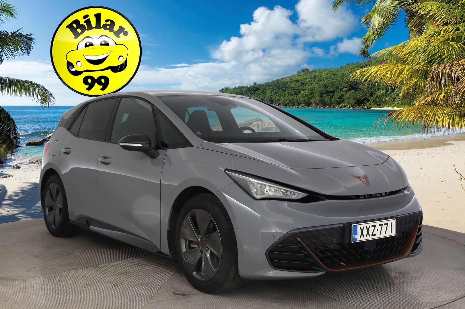 CUPRA BORN 2022 150 kW 58 kWh **Lämpöpumppu / Adapt.vakkari / P.kamera / KeylessGo / Sporttipenkit / Navi** - Kahdet renkaat aluvanteilla