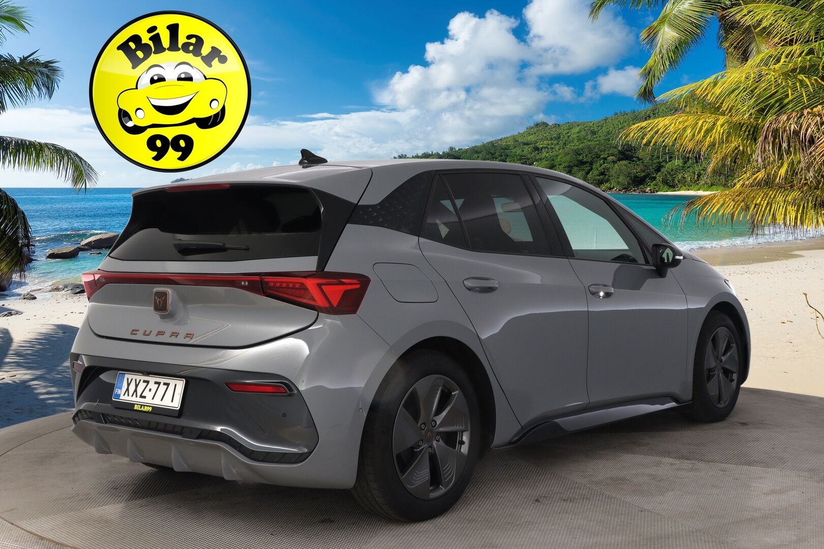 CUPRA BORN 2022 150 kW 58 kWh **Lämpöpumppu / Adapt.vakkari / P.kamera / KeylessGo / Sporttipenkit / Navi** - Kahdet renkaat aluvanteilla