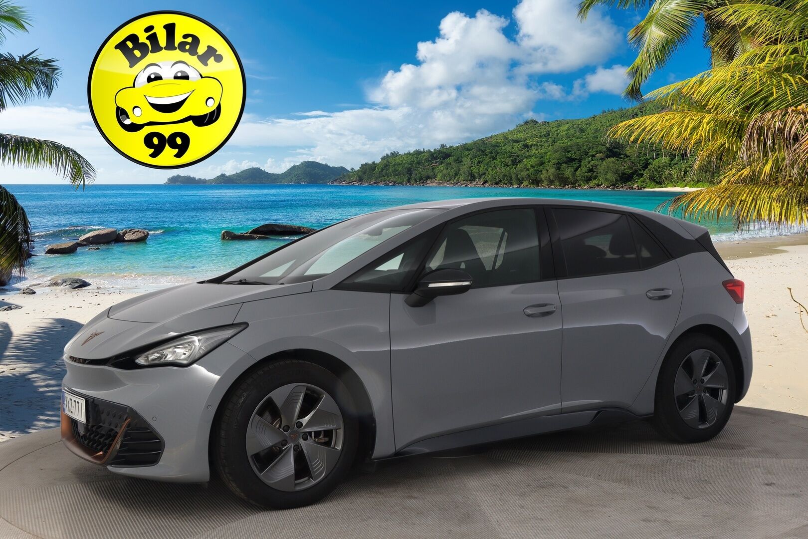 CUPRA BORN 2022 150 kW 58 kWh **Lämpöpumppu / Adapt.vakkari / P.kamera / KeylessGo / Sporttipenkit / Navi** - Kahdet renkaat aluvanteilla