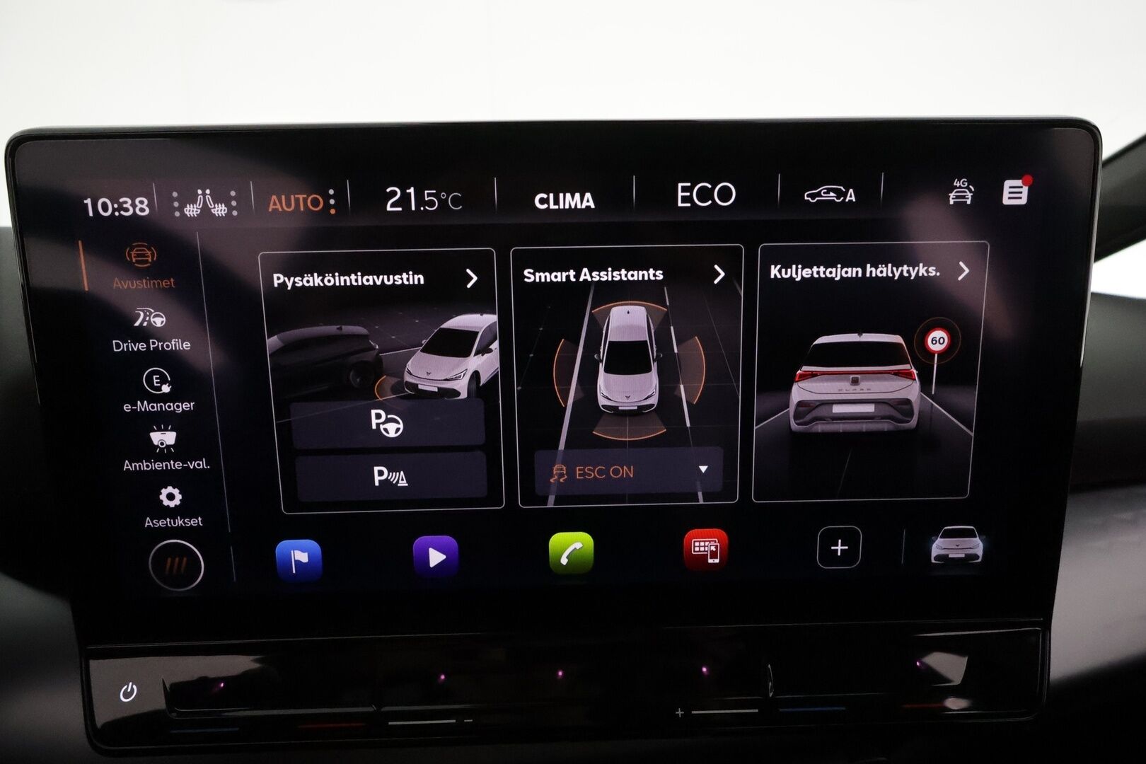CUPRA BORN 2022 150 kW 58 kWh **Lämpöpumppu / Adapt.vakkari / P.kamera / KeylessGo / Sporttipenkit / Navi** - Kahdet renkaat aluvanteilla