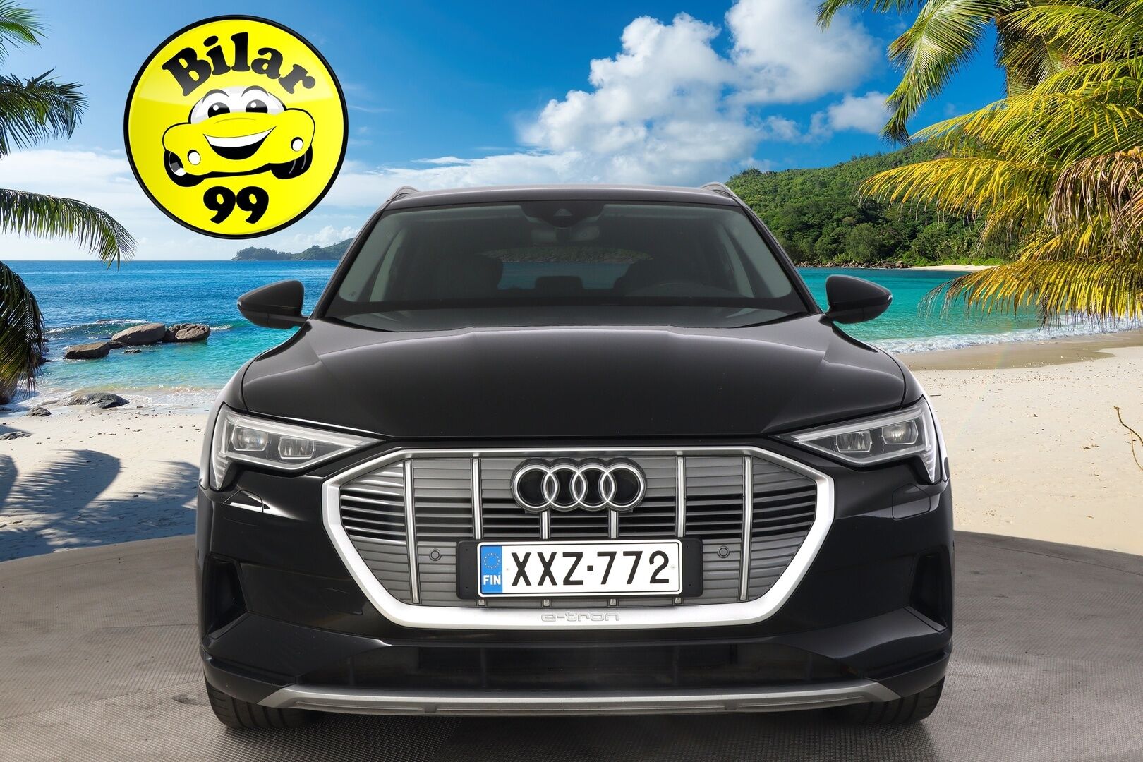 AUDI E-TRON 2022 55 Quattro 408hv 95kWh Proline **Adapt.vakkari / Koukku / Muistipenkki / Nahat / P.tutkat / Digimittaristo** - 3,99 % KORKOTARJOUS TÄHÄN AUTOON - Merkkihuollettu / Akku kuntotarkastettu!